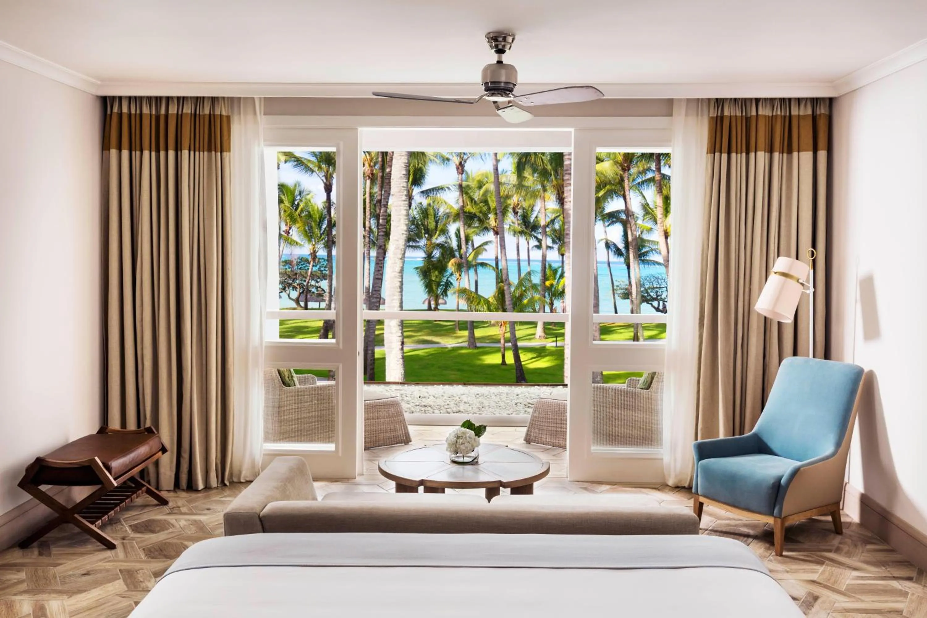Bed in One&Only Le Saint Géran, Mauritius