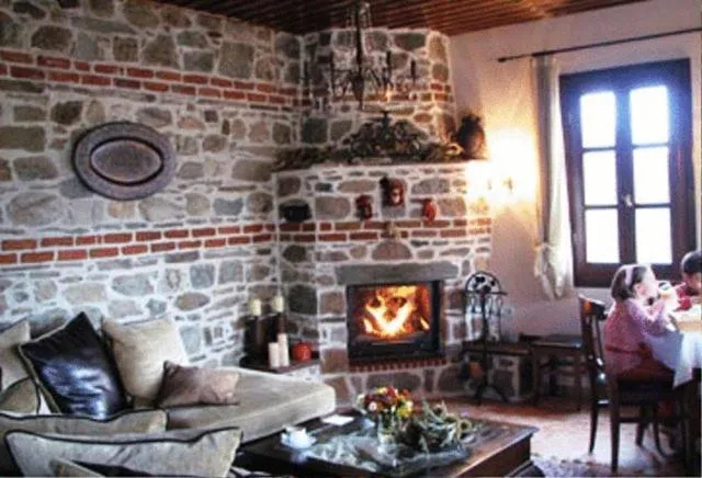 Decorative detail in Villa Kastanodasos