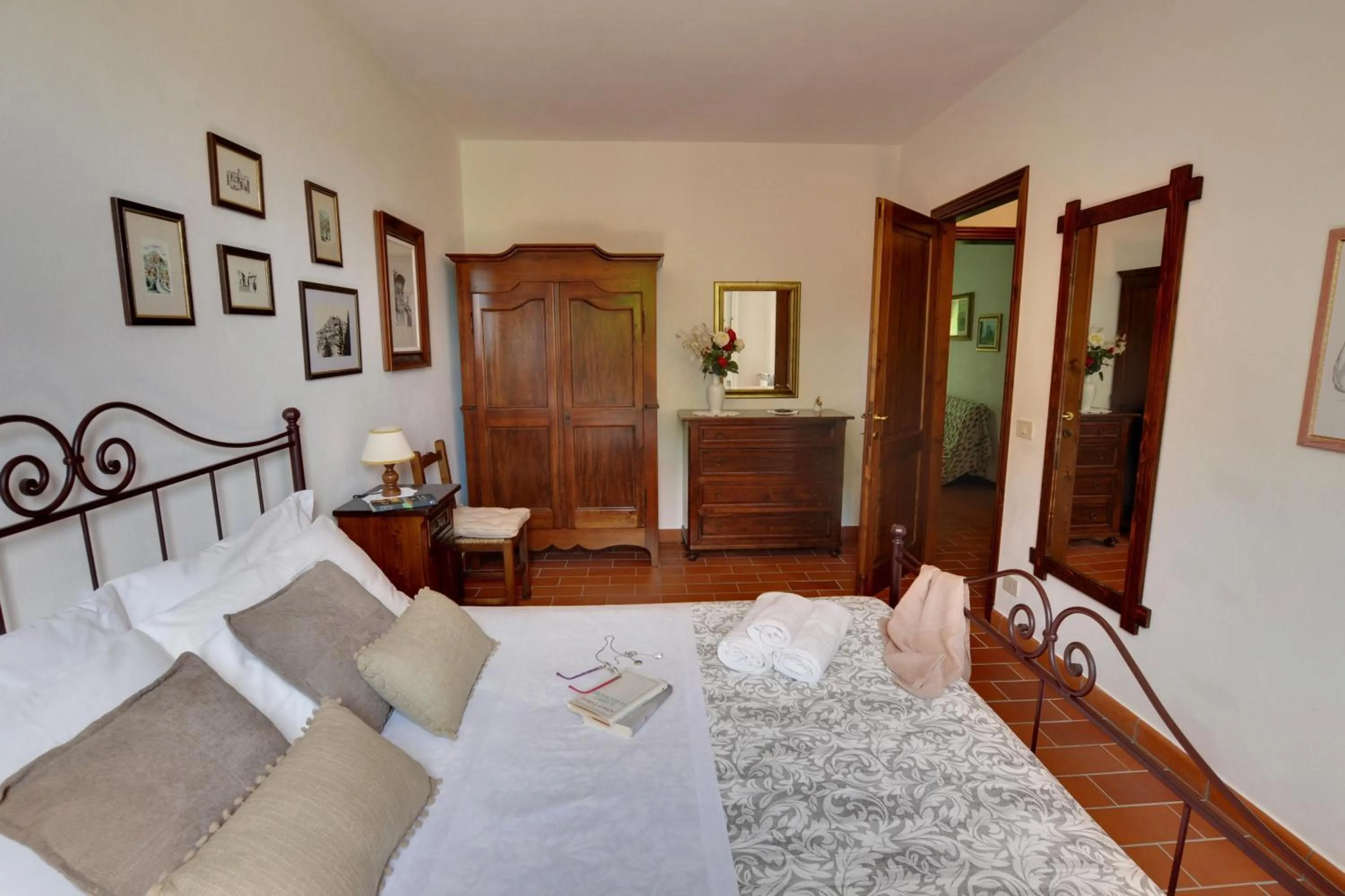 Bed in Agriturismo San Luigi