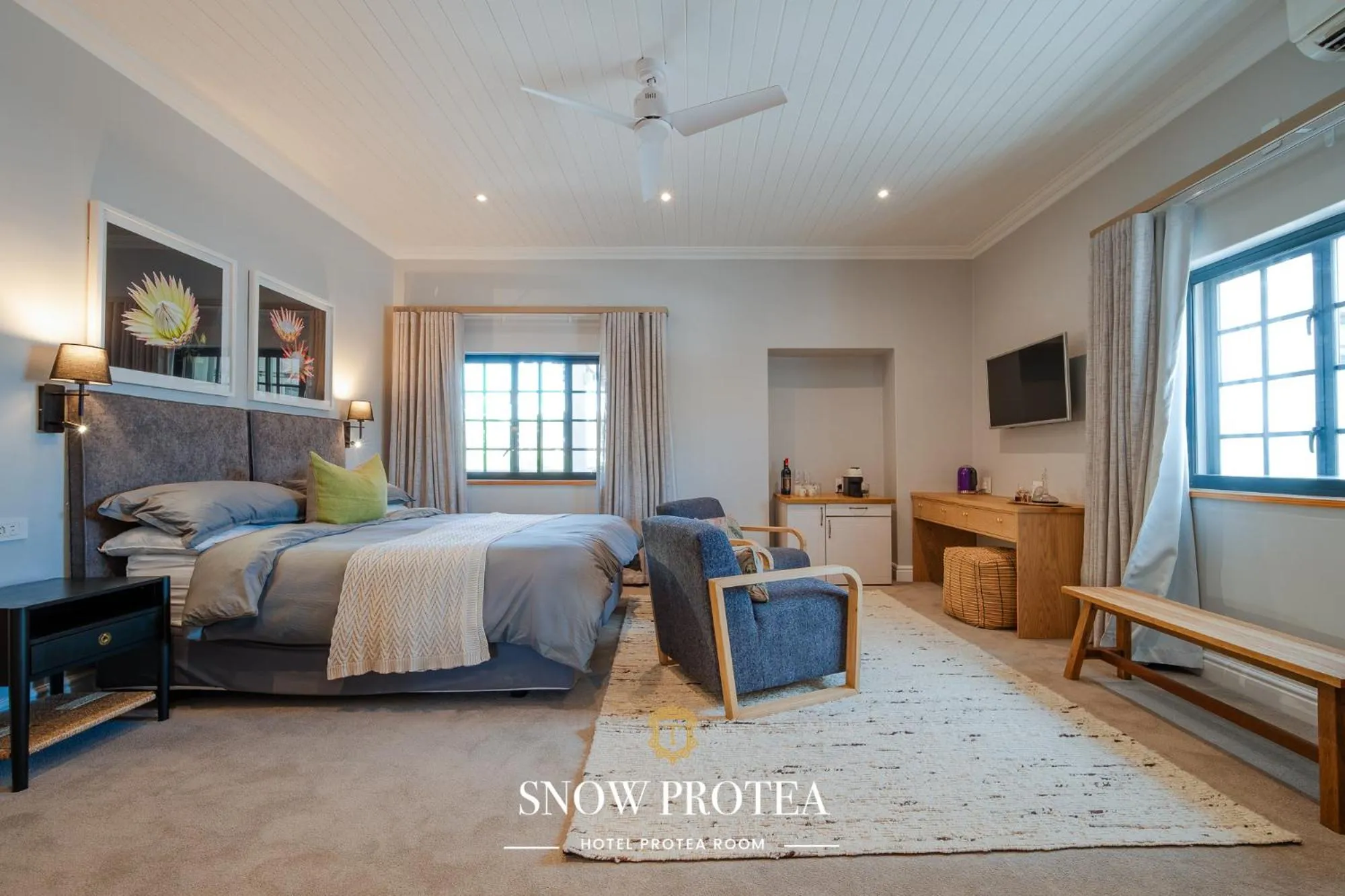 Bed in Tulbagh Boutique Heritage Hotel