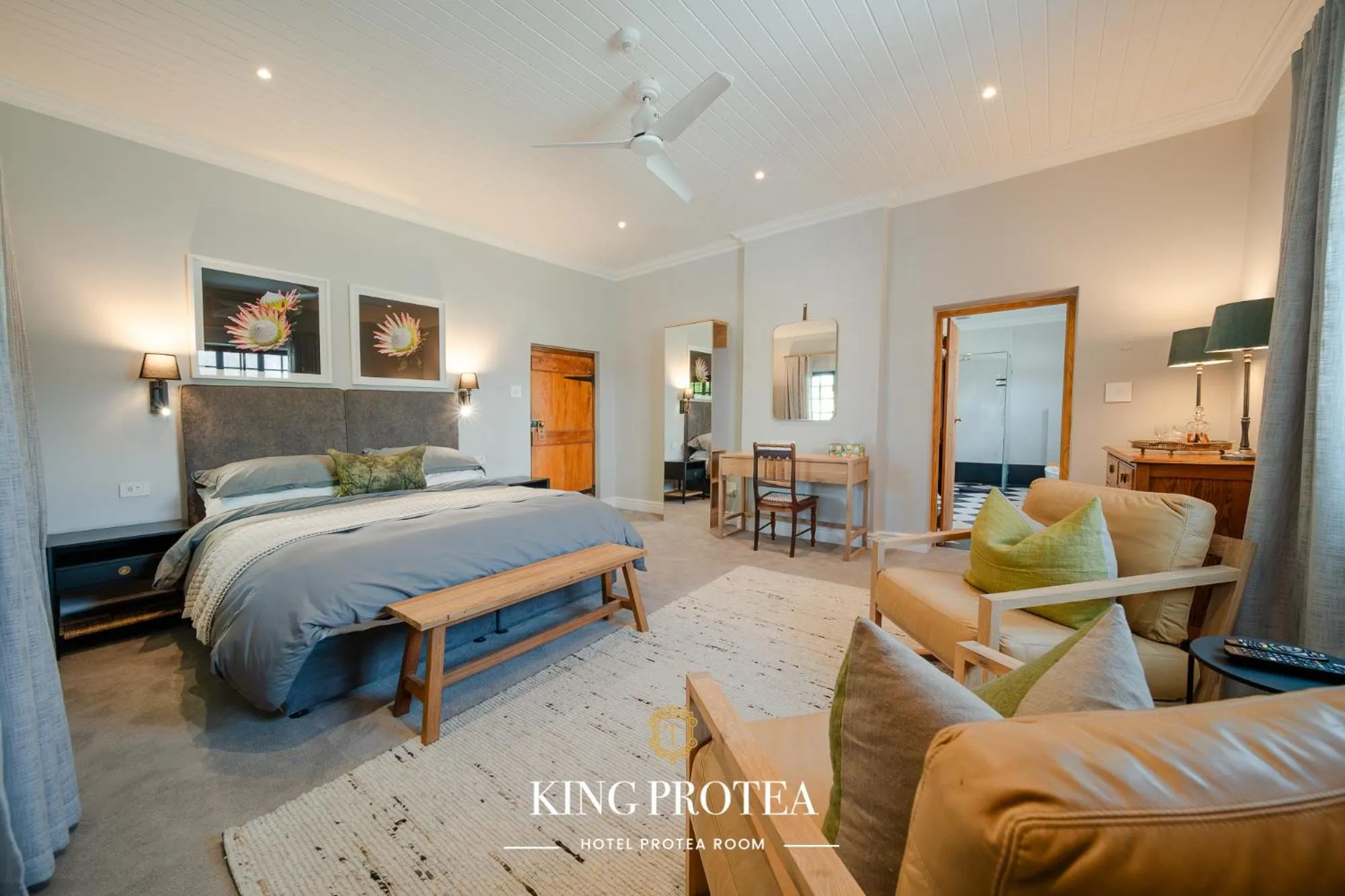 Bed in Tulbagh Boutique Heritage Hotel