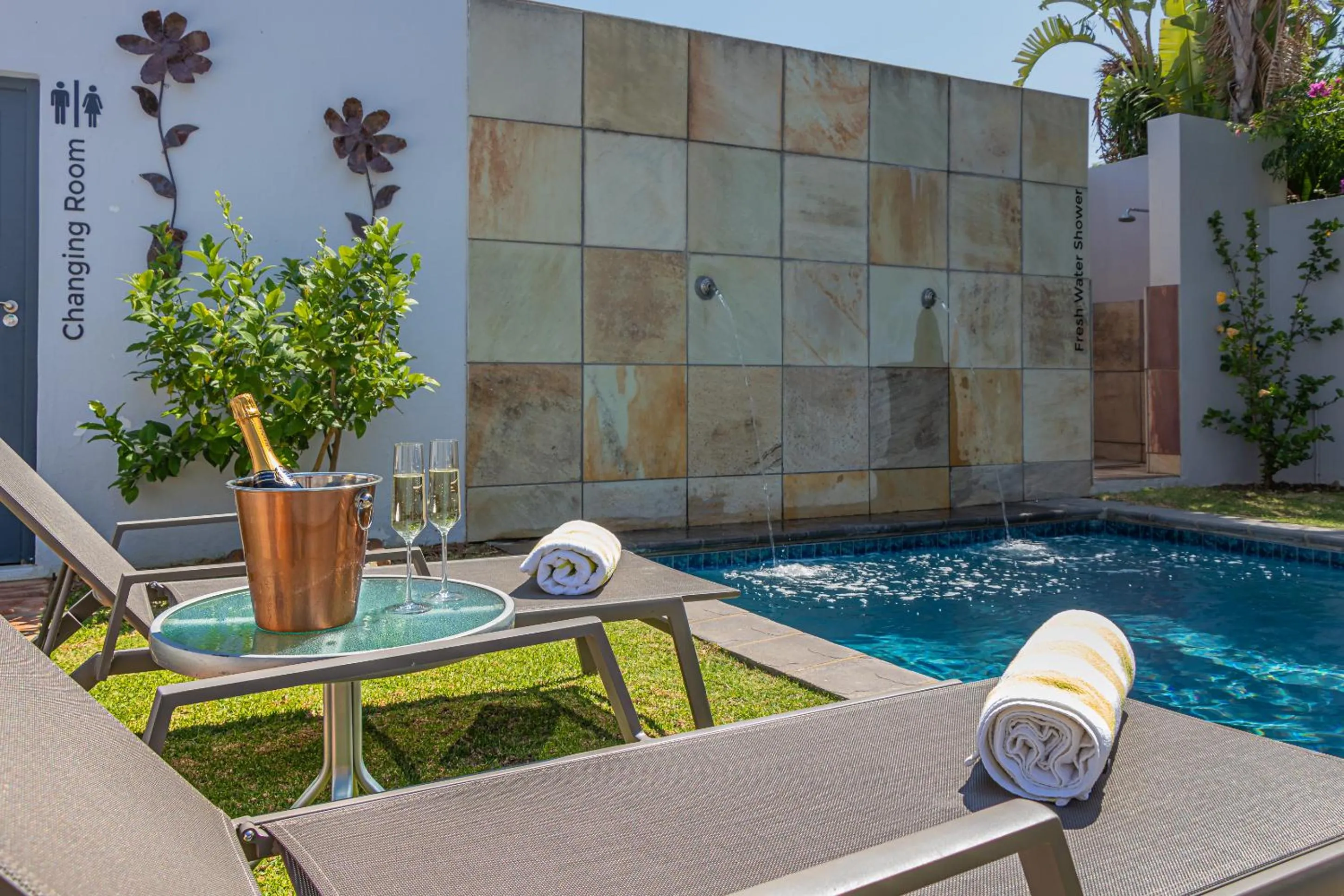 Swimming pool in Tulbagh Boutique Heritage Hotel