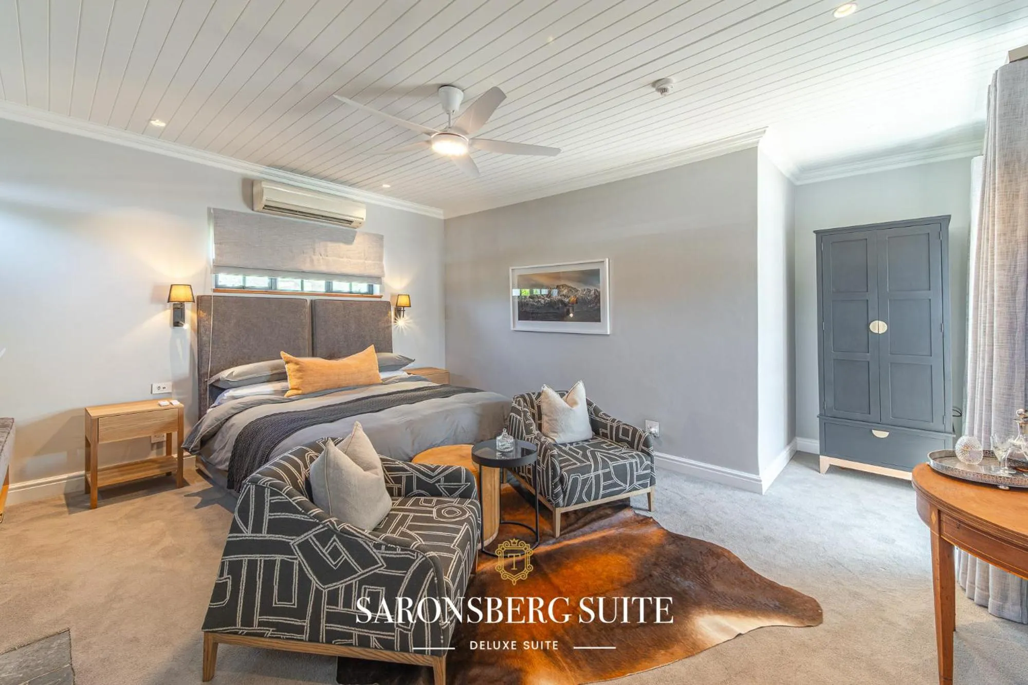 Bed in Tulbagh Boutique Heritage Hotel