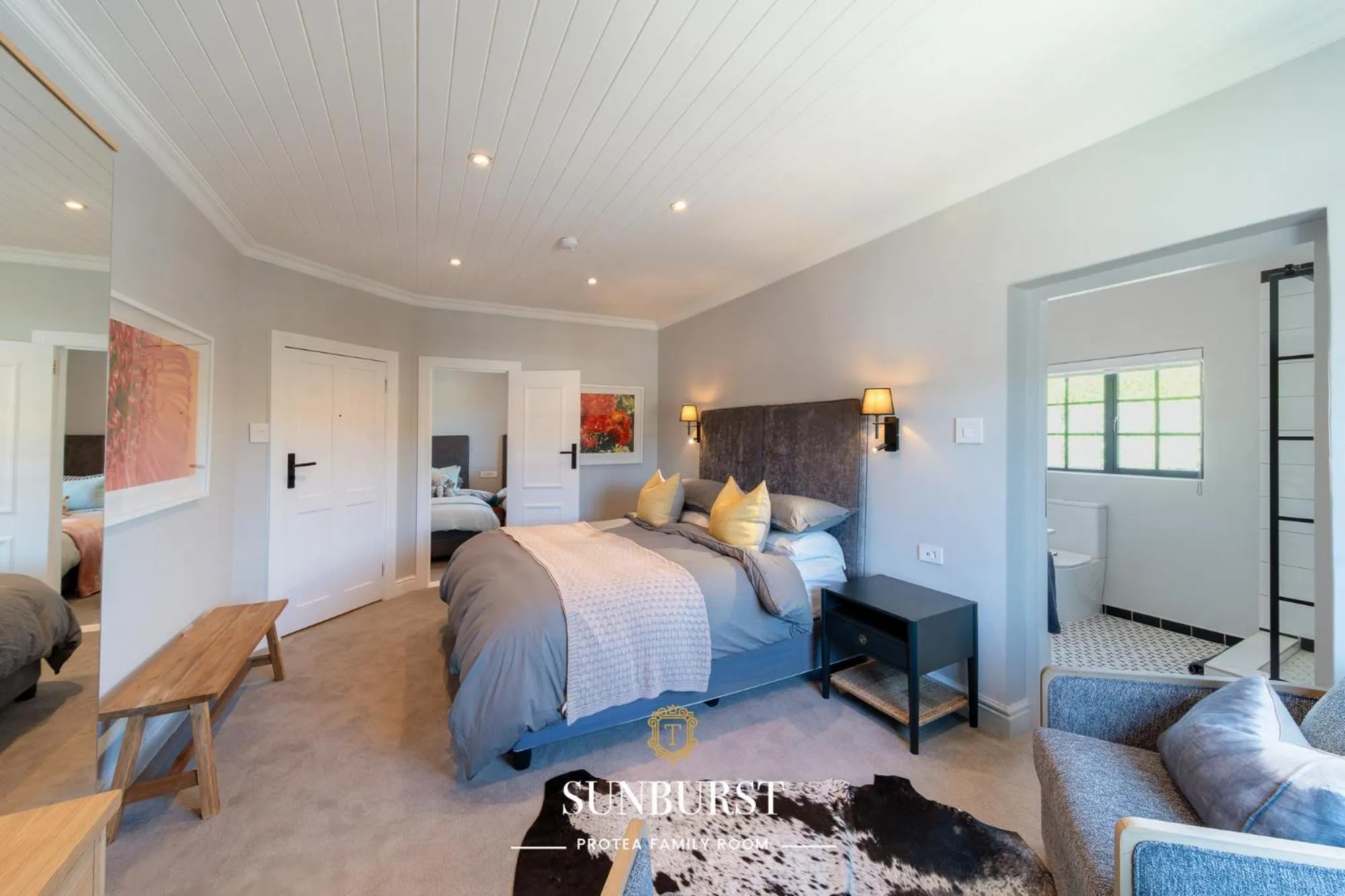 Bed in Tulbagh Boutique Heritage Hotel