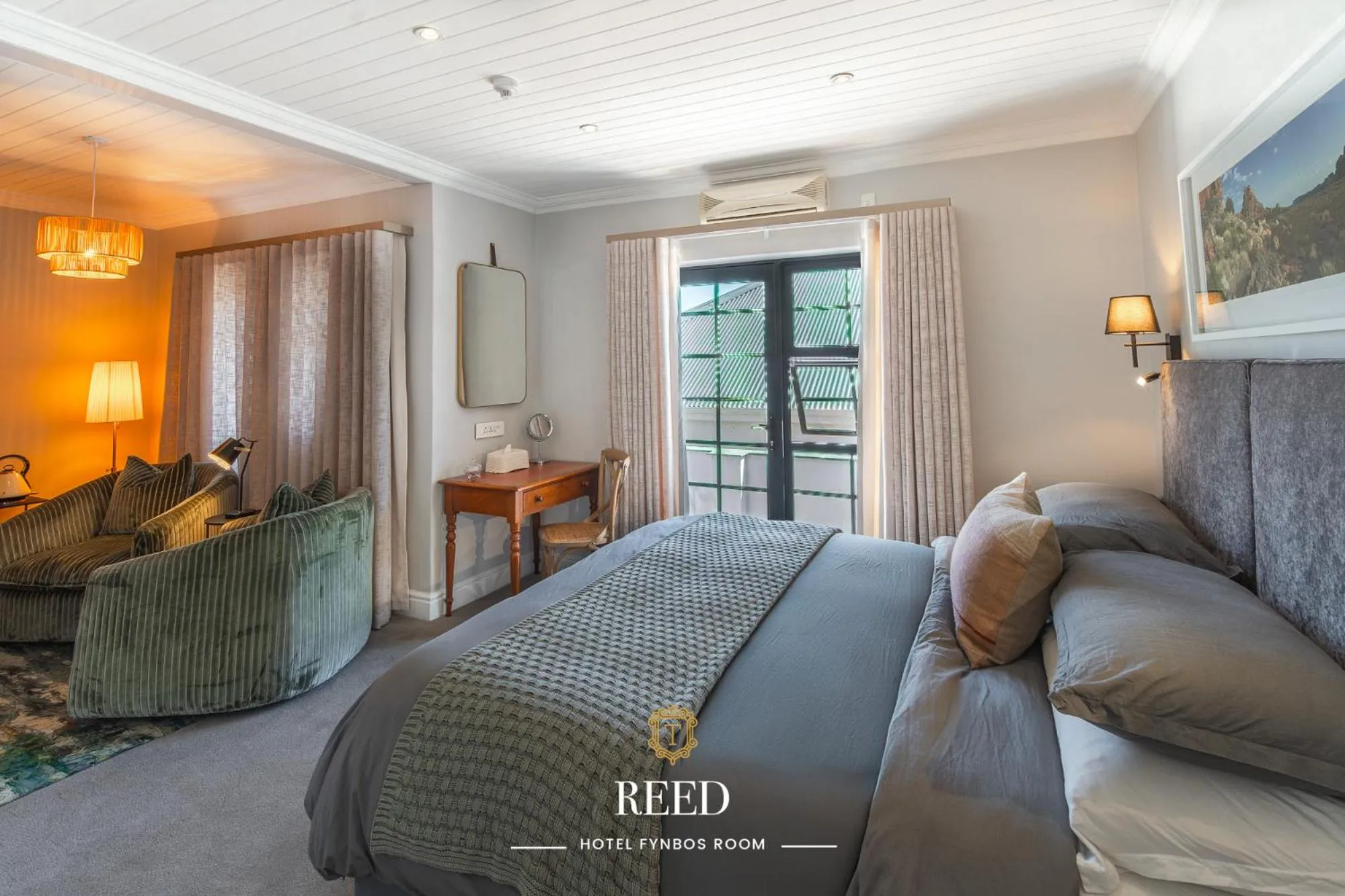 Bed in Tulbagh Boutique Heritage Hotel