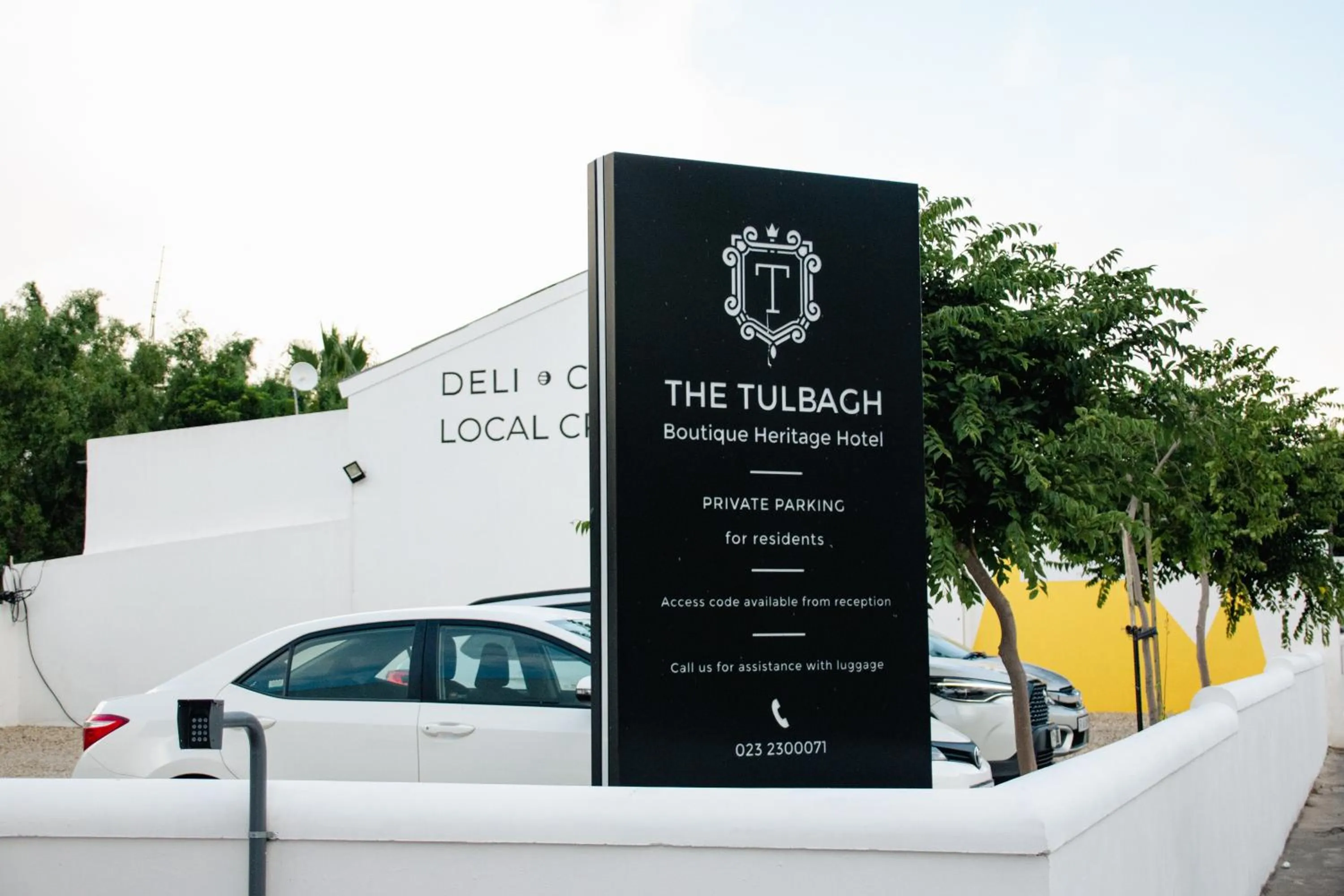 Parking in Tulbagh Boutique Heritage Hotel