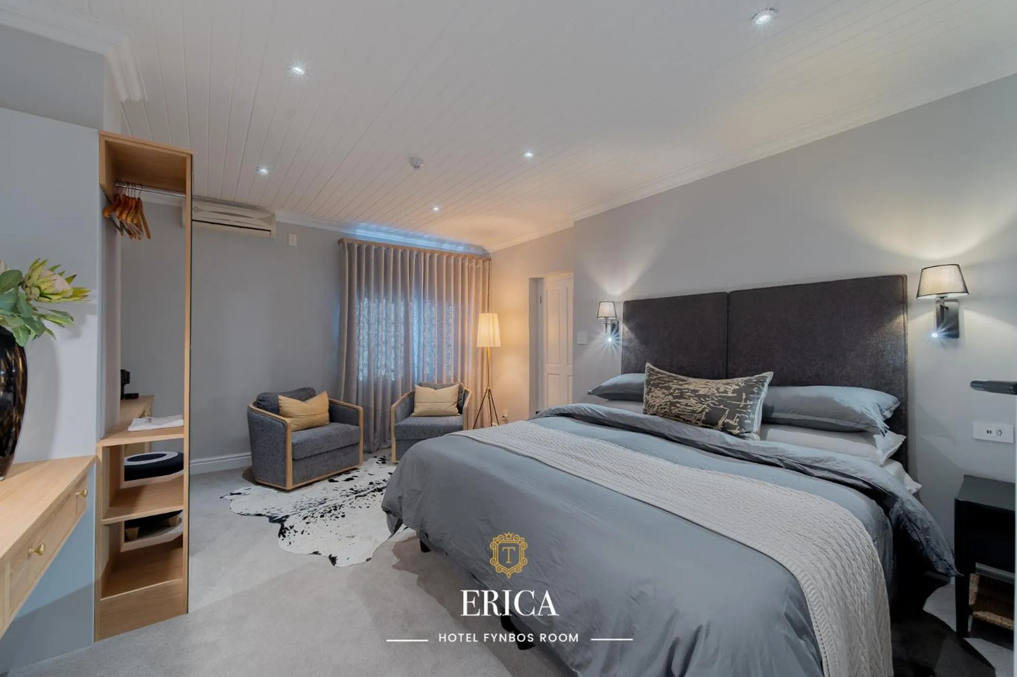 Bed in Tulbagh Boutique Heritage Hotel