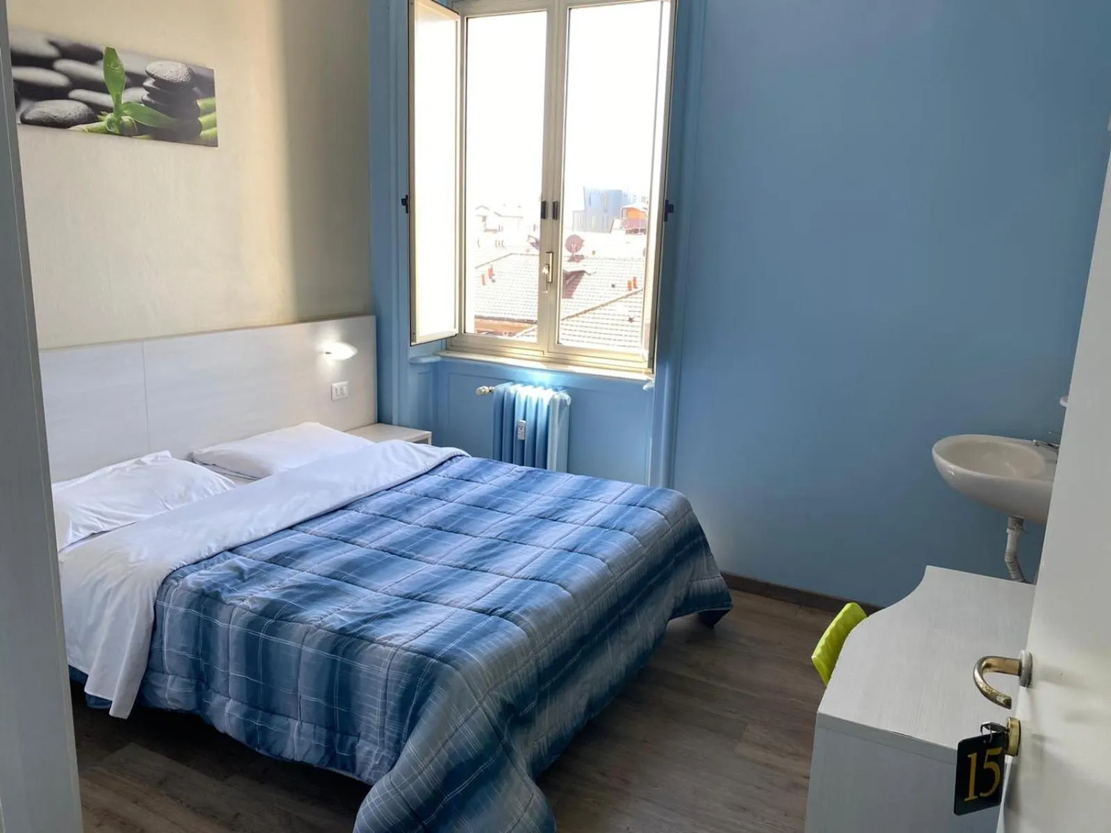 Bed in Hotel Kennedy