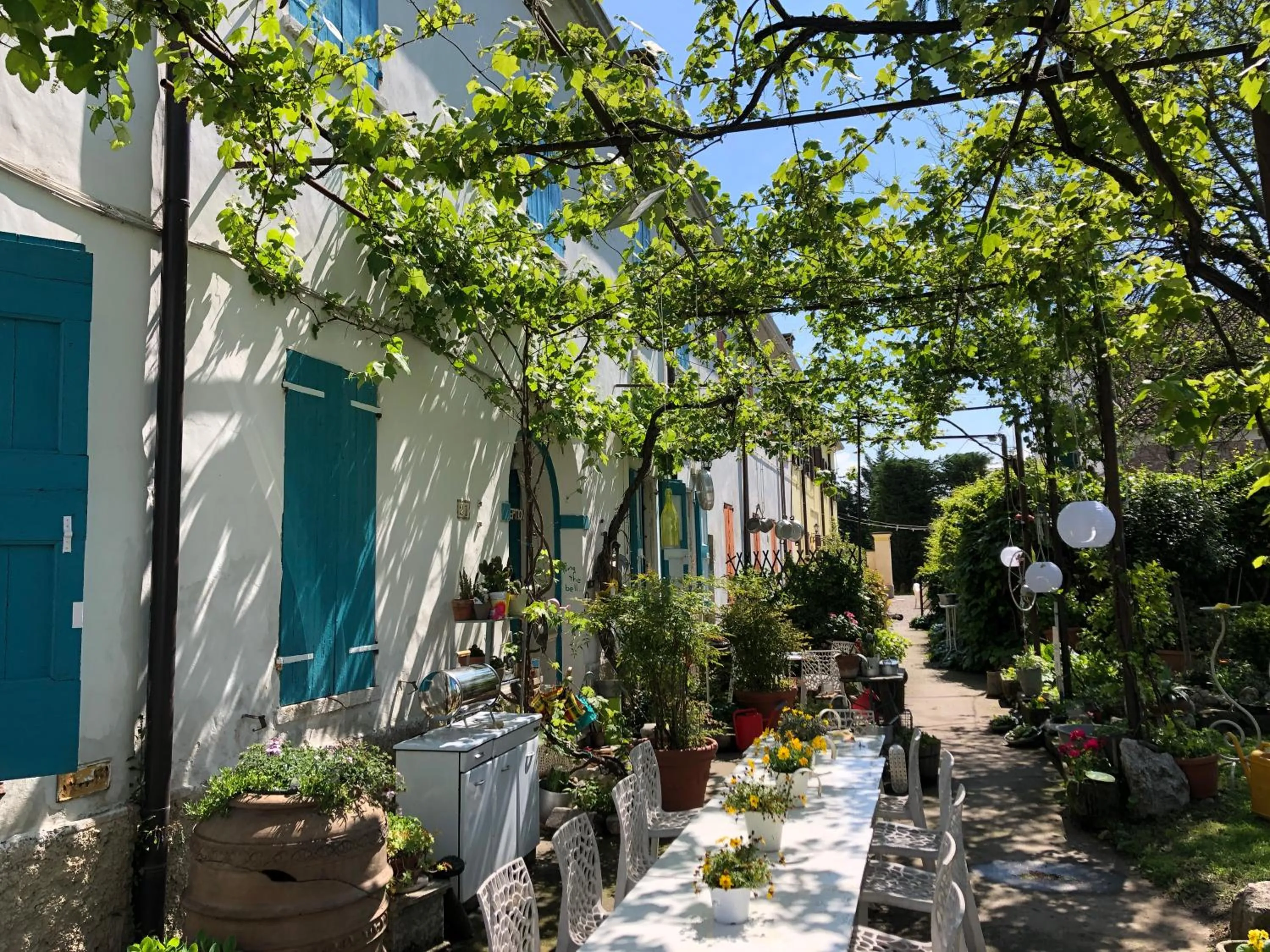 Patio in Agriturismo Beatilla