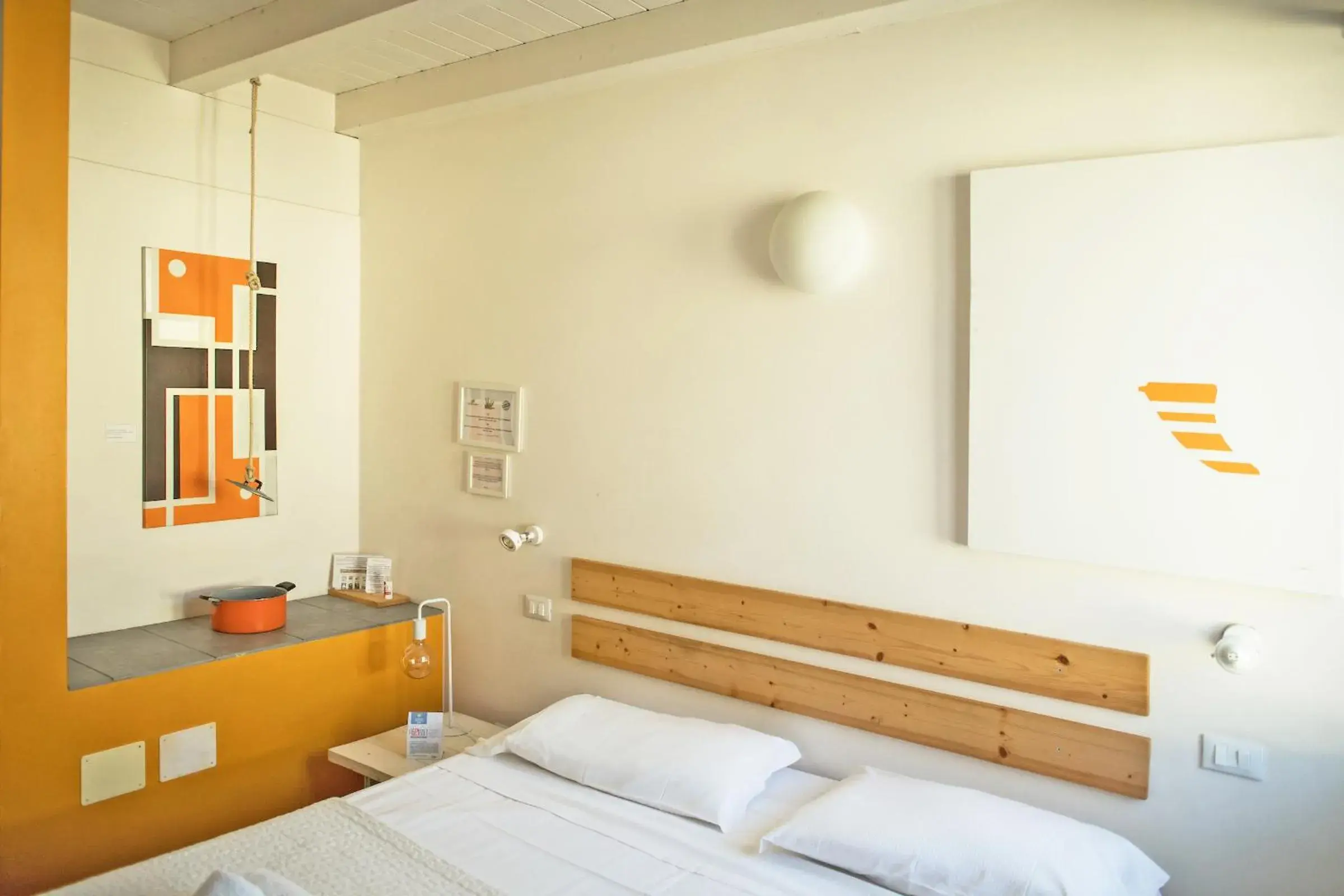 Bed in Agriturismo Beatilla Bed in Agriturismo Beatilla