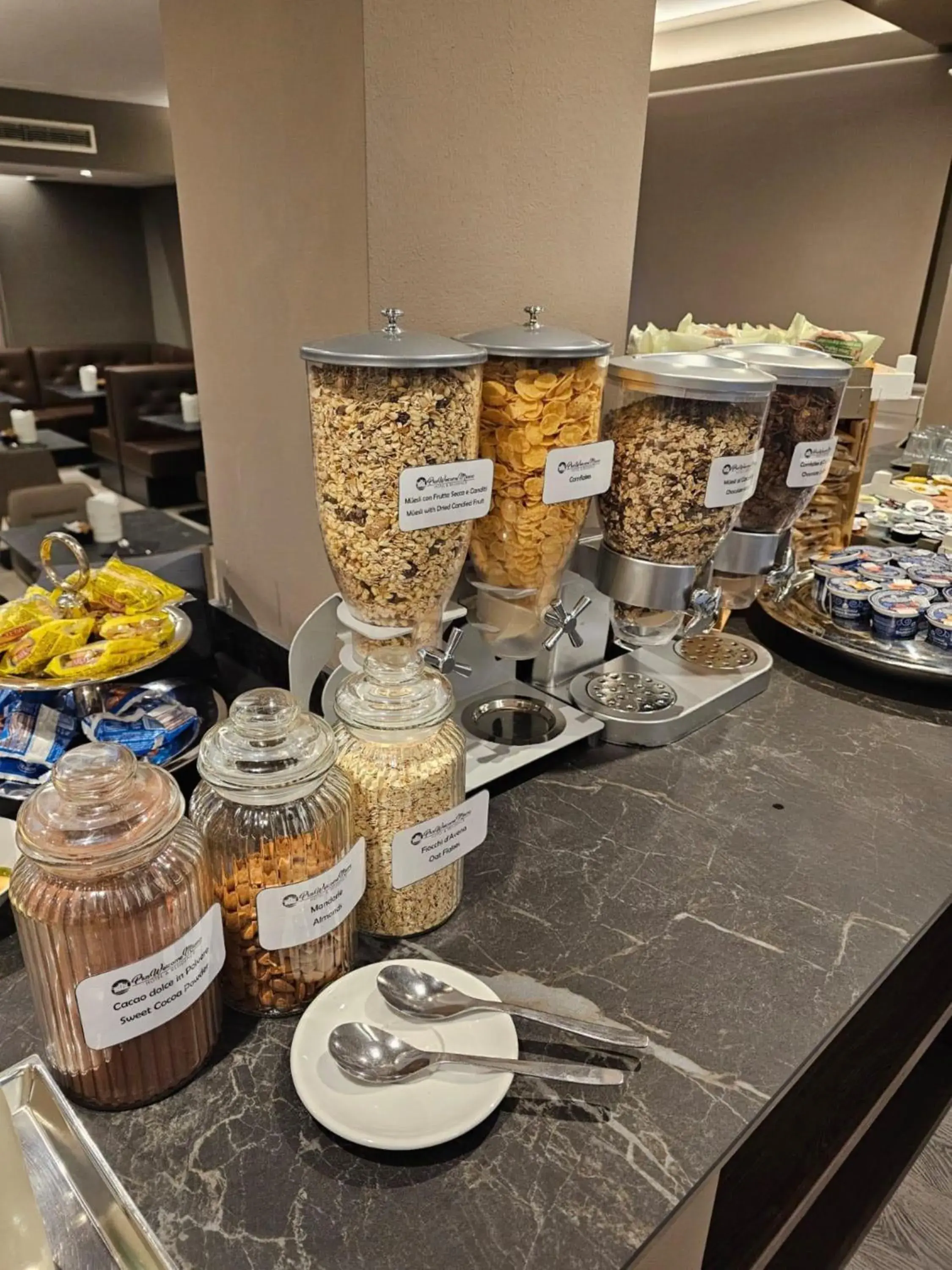 Food close-up in Plus Welcome Milano Food close-up in Plus Welcome Milano