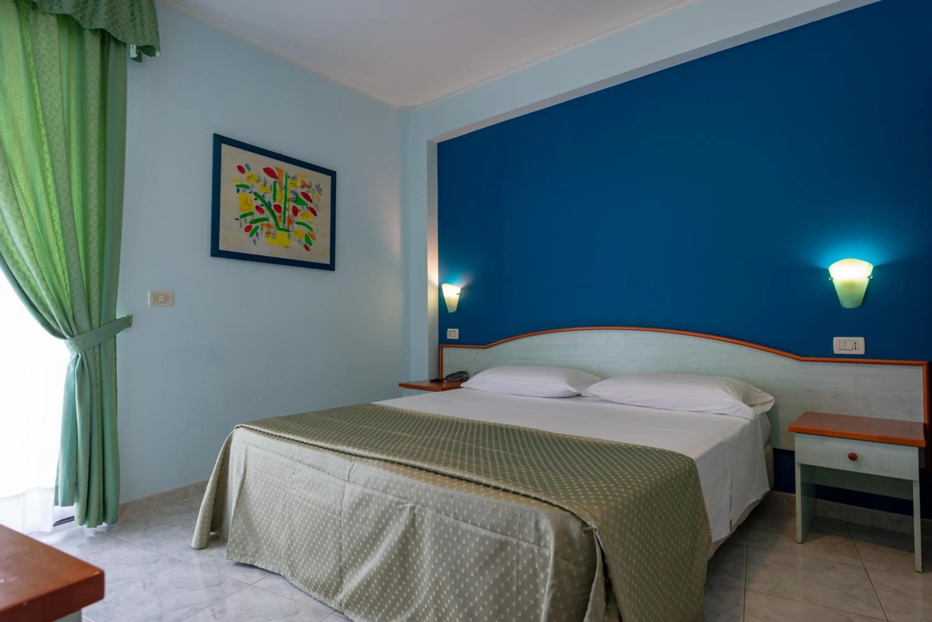 Bed in Atlantis Palace Hotel