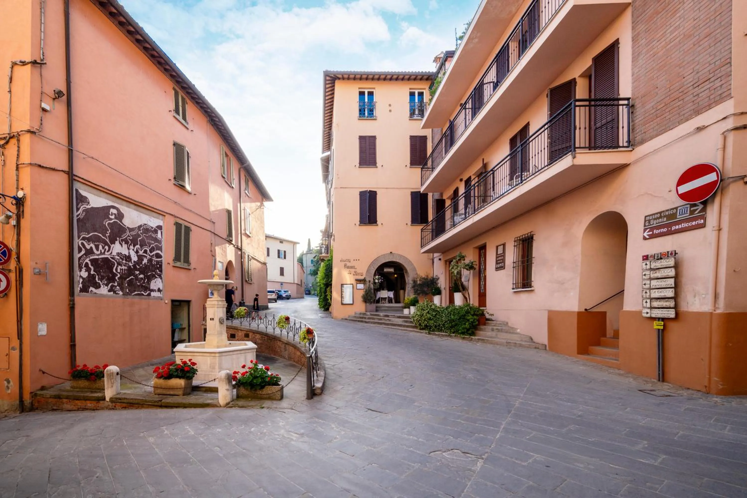 View (from property/room) in Albergo La Rocca