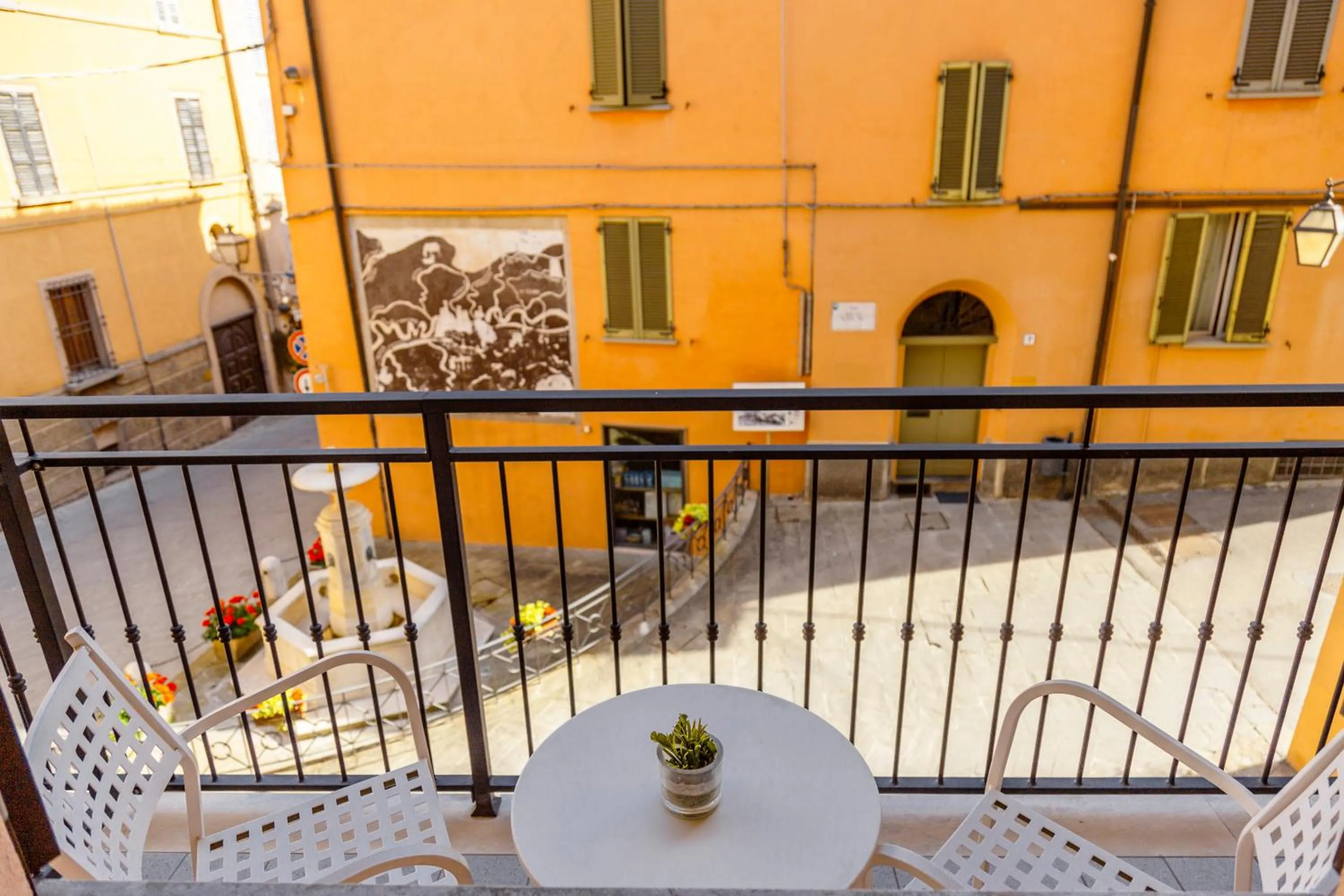Balcony/Terrace in Albergo La Rocca