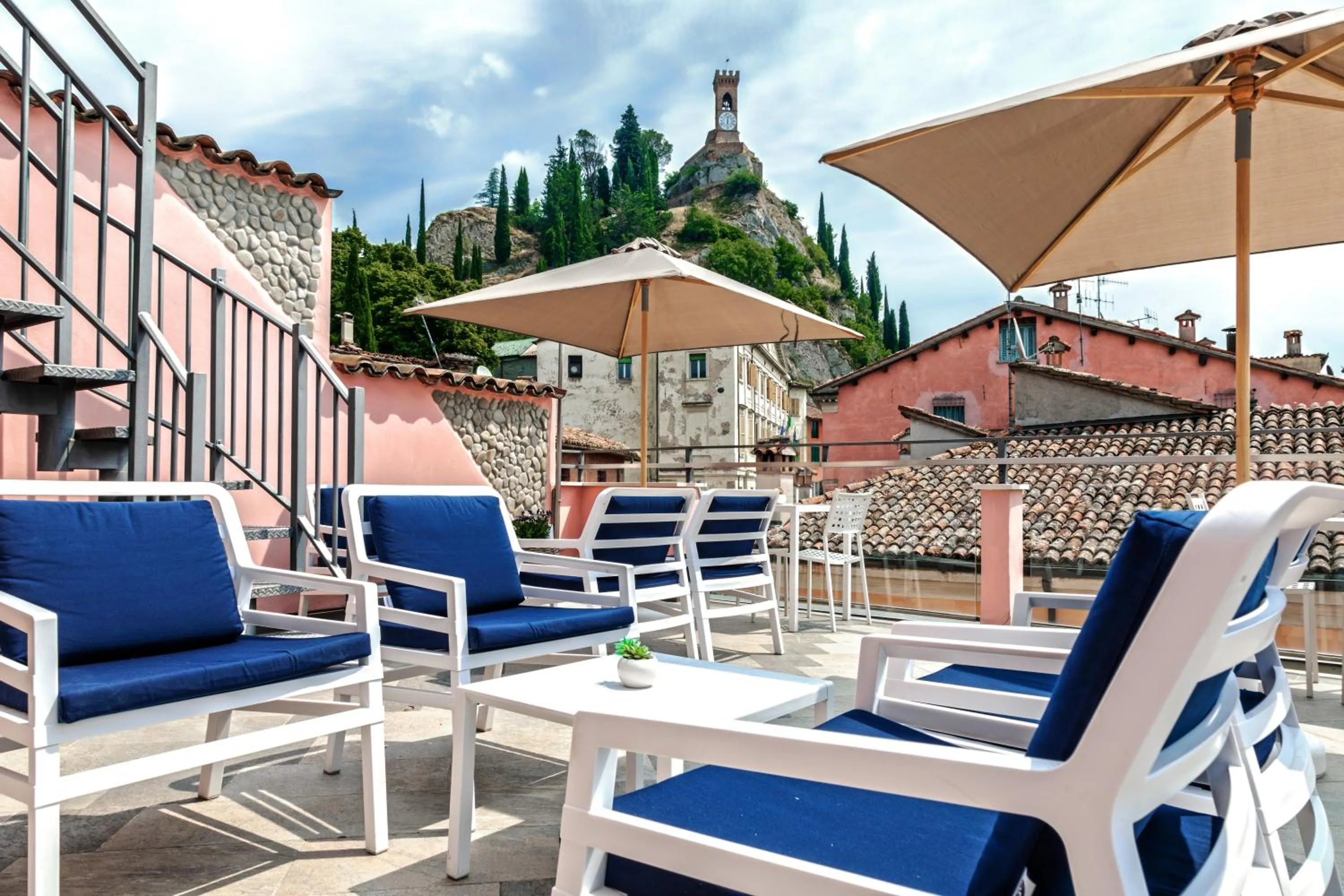 City view in Albergo La Rocca