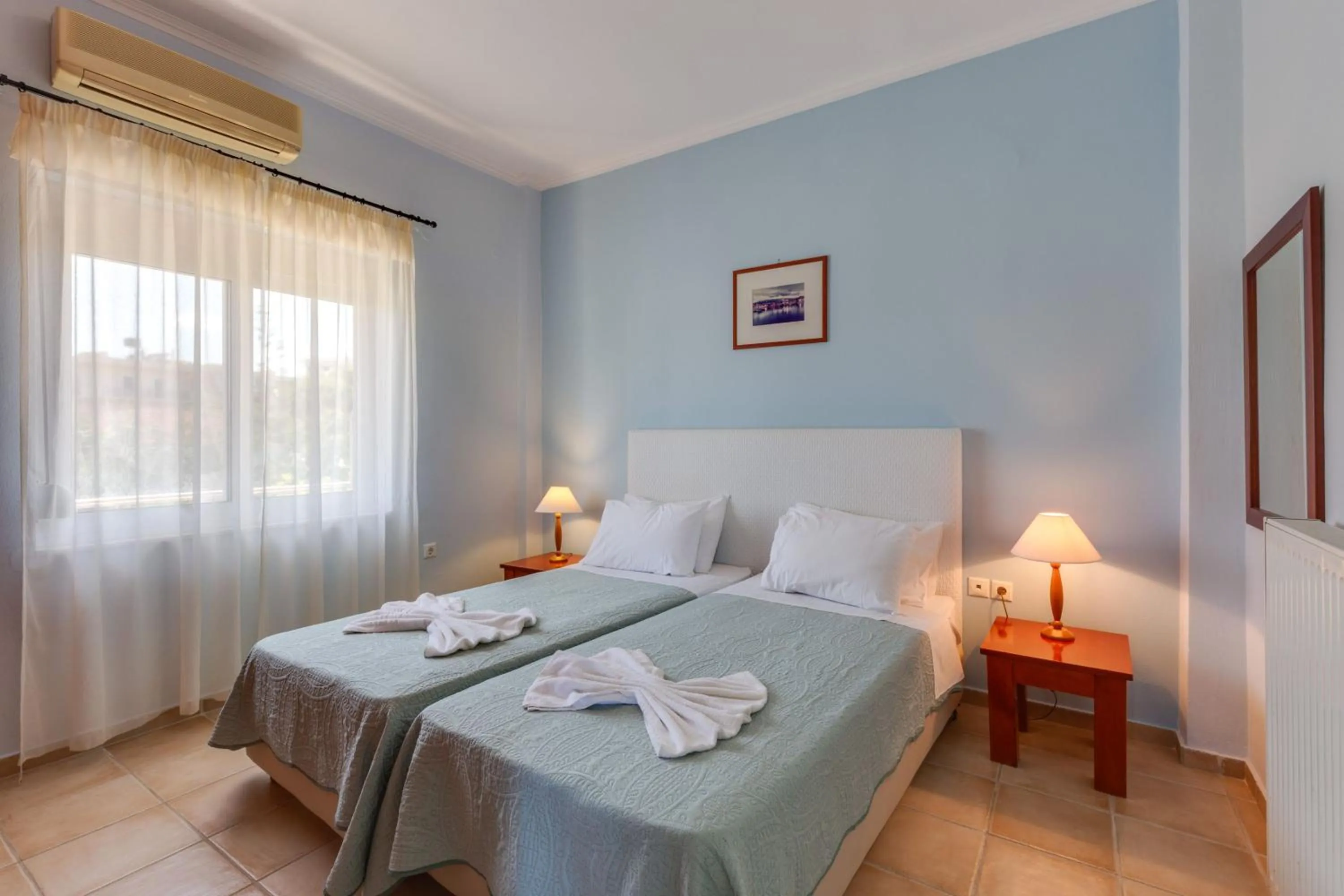 Bed in Villa Armonia Chania