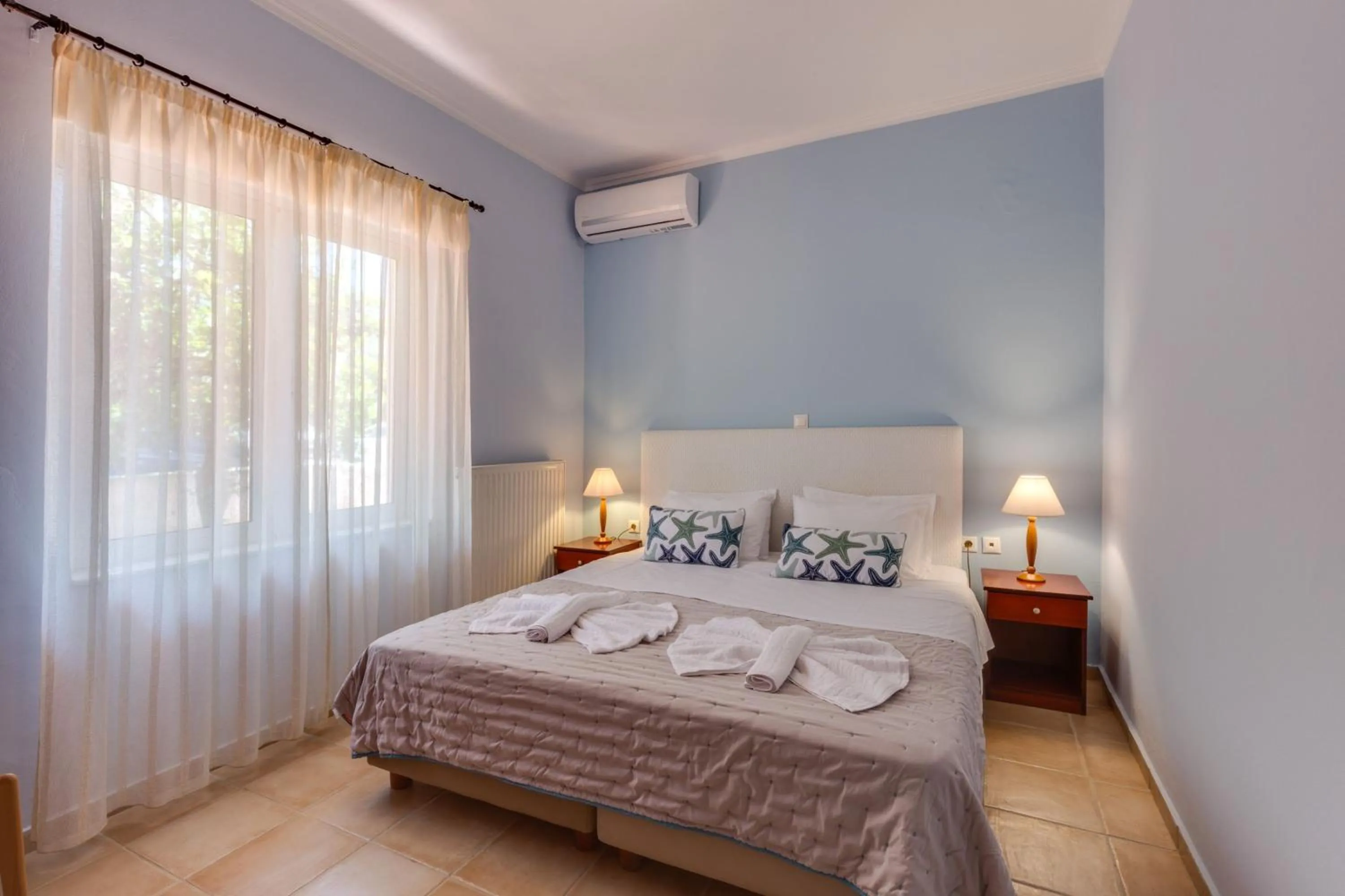 Bed in Villa Armonia Chania