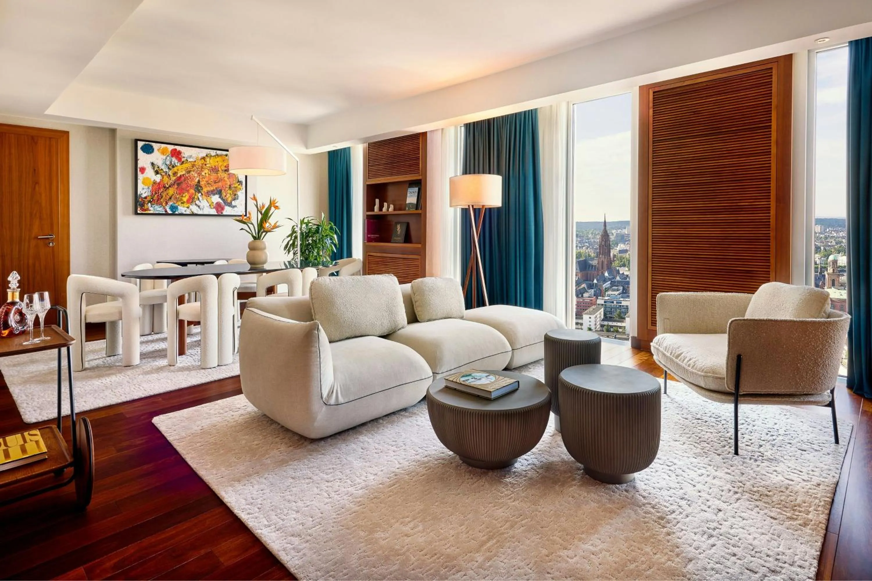 Photo of the whole room in JW Marriott Hotel Frankfurt