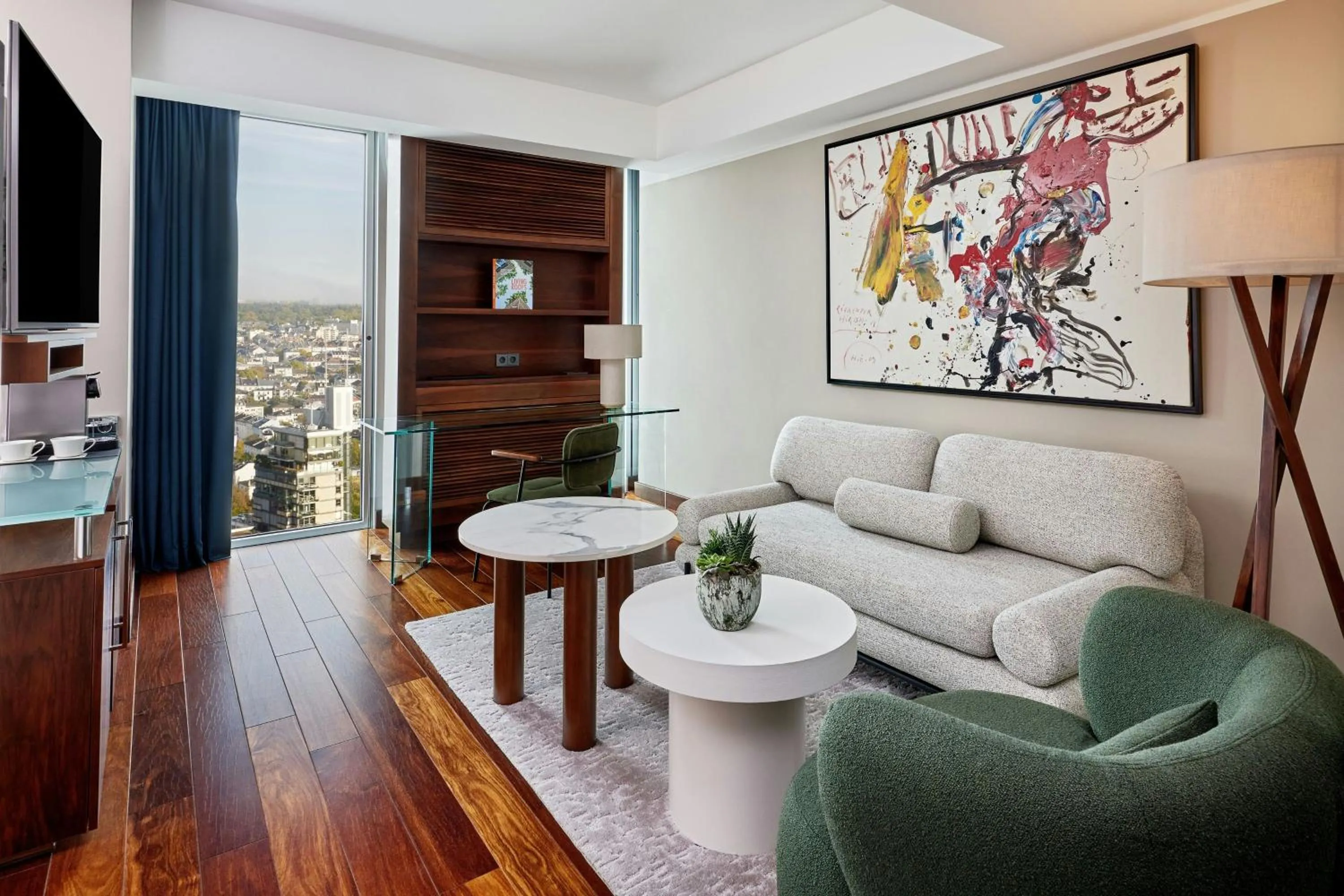 Photo of the whole room in JW Marriott Hotel Frankfurt