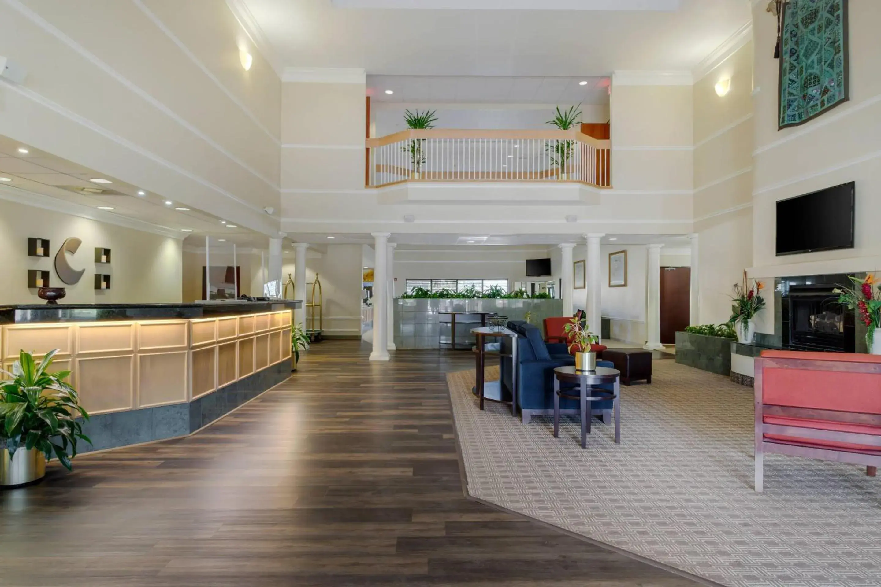 Lobby or reception in Comfort Suites La Porte - Baytown Lobby or reception in Comfort Suites La Porte - Baytown