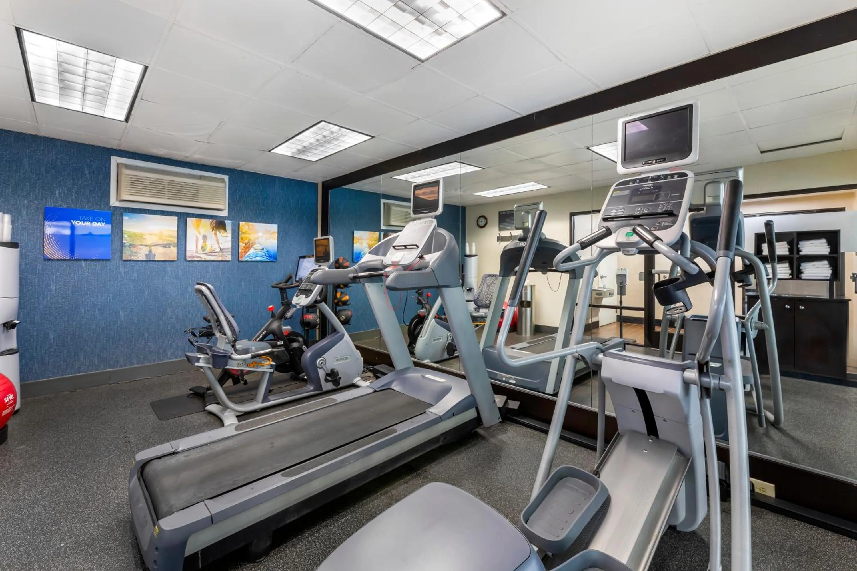 Fitness centre/facilities in Comfort Inn, Cleveland South - Richfield