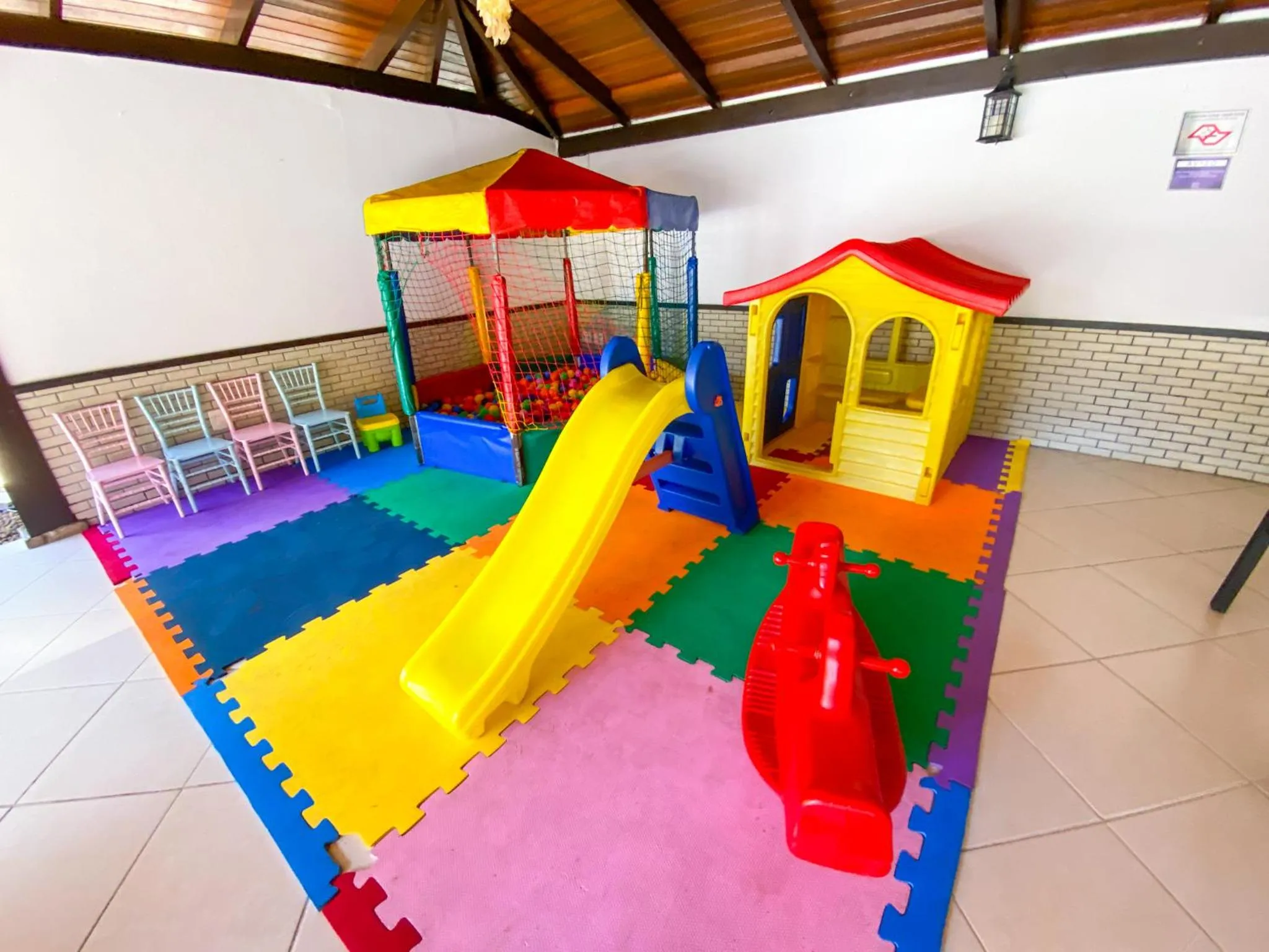 Children play ground in Hotel Ilhas da Grécia