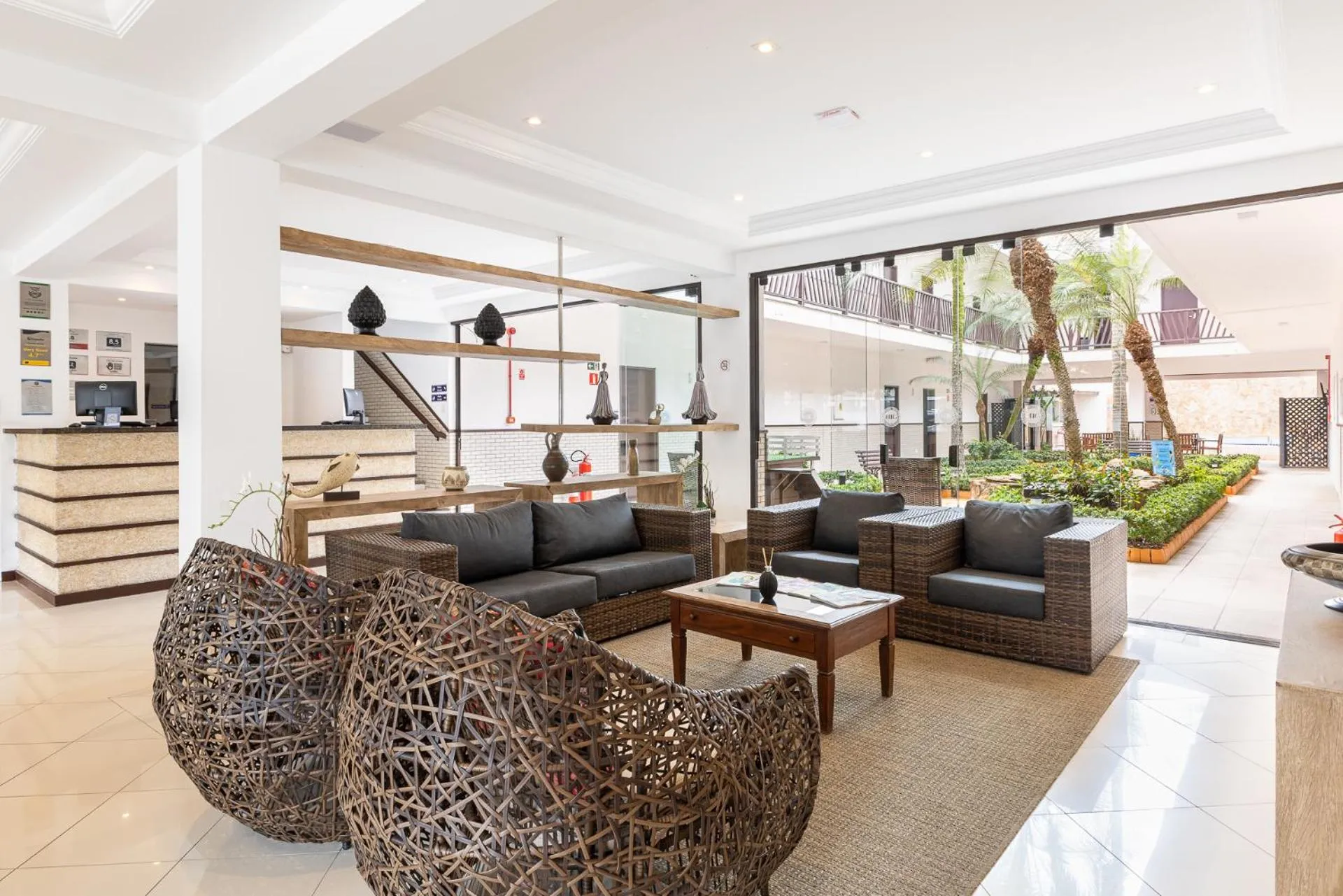 Living room in Hotel Ilhas da Grécia