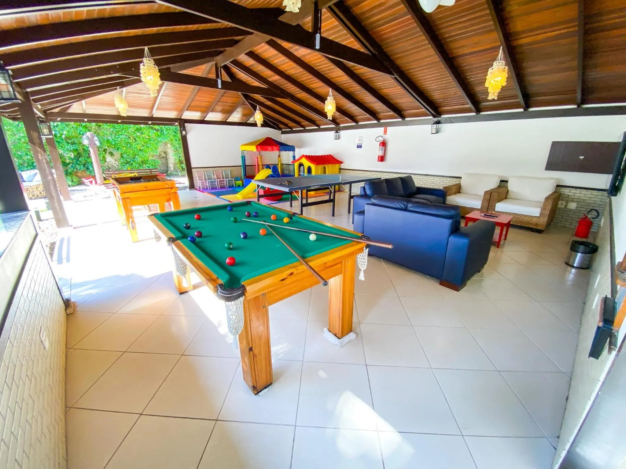 Billiard in Hotel Ilhas da Grécia