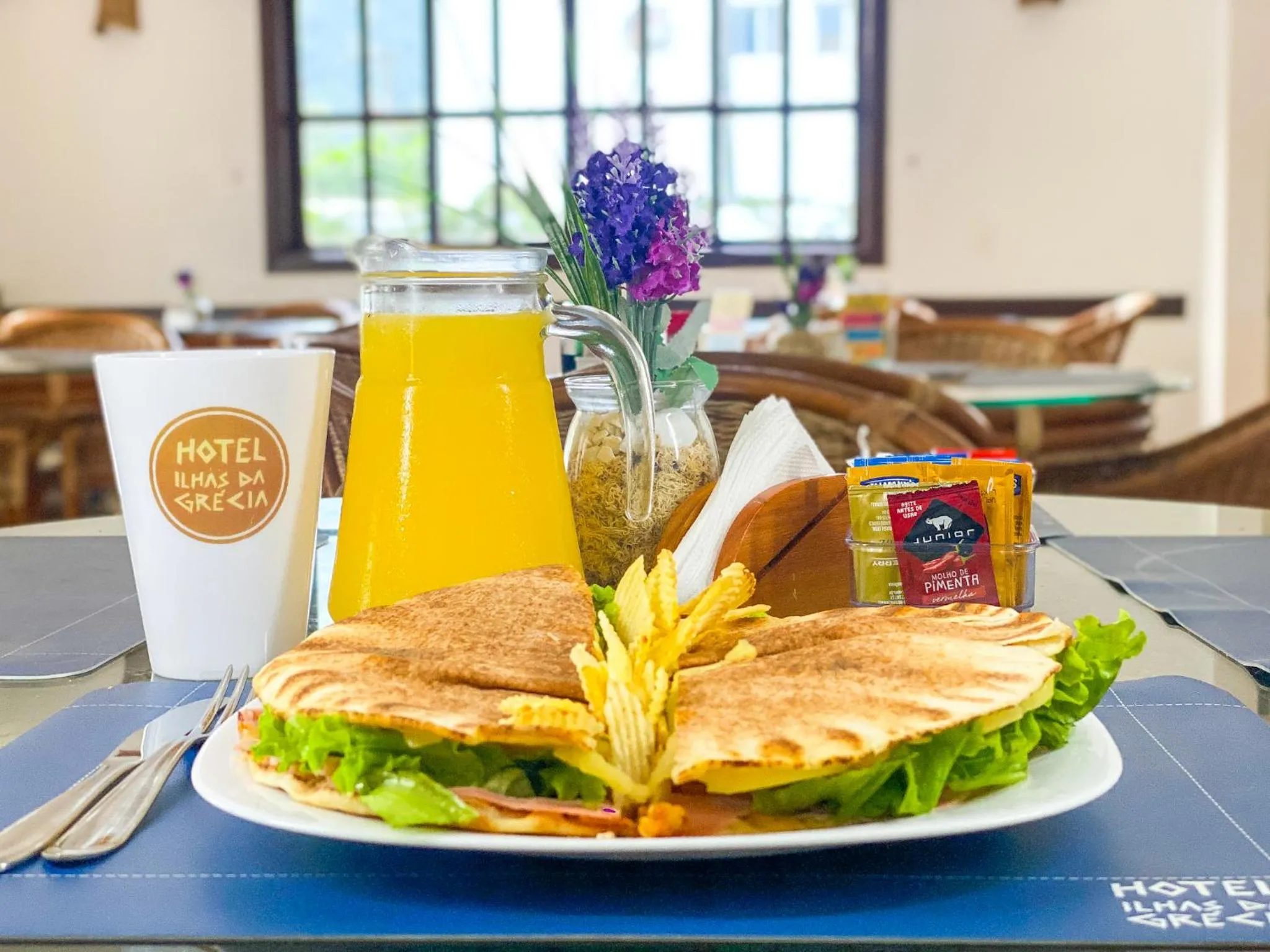 Food and drinks in Hotel Ilhas da Grécia