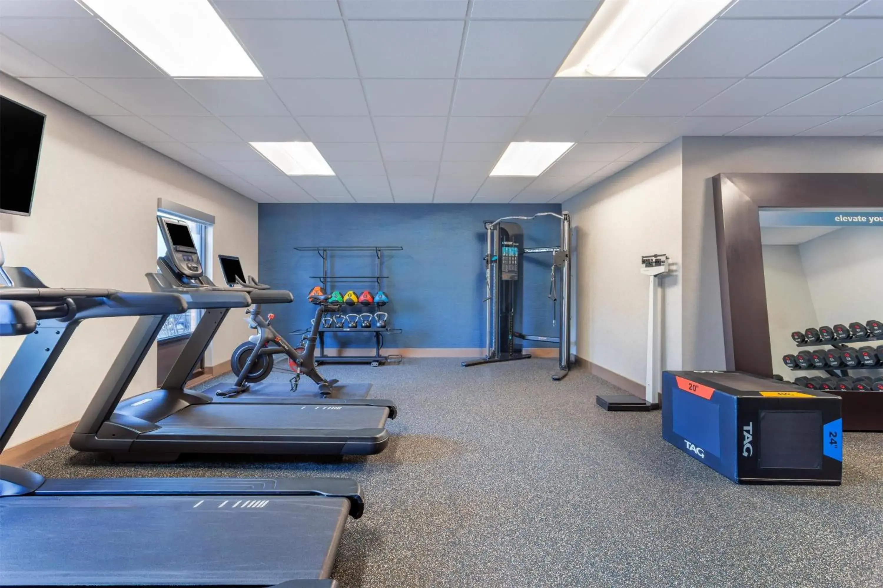 Fitness centre/facilities in Hampton Inn Akron-South Fitness centre/facilities in Hampton Inn Akron-South