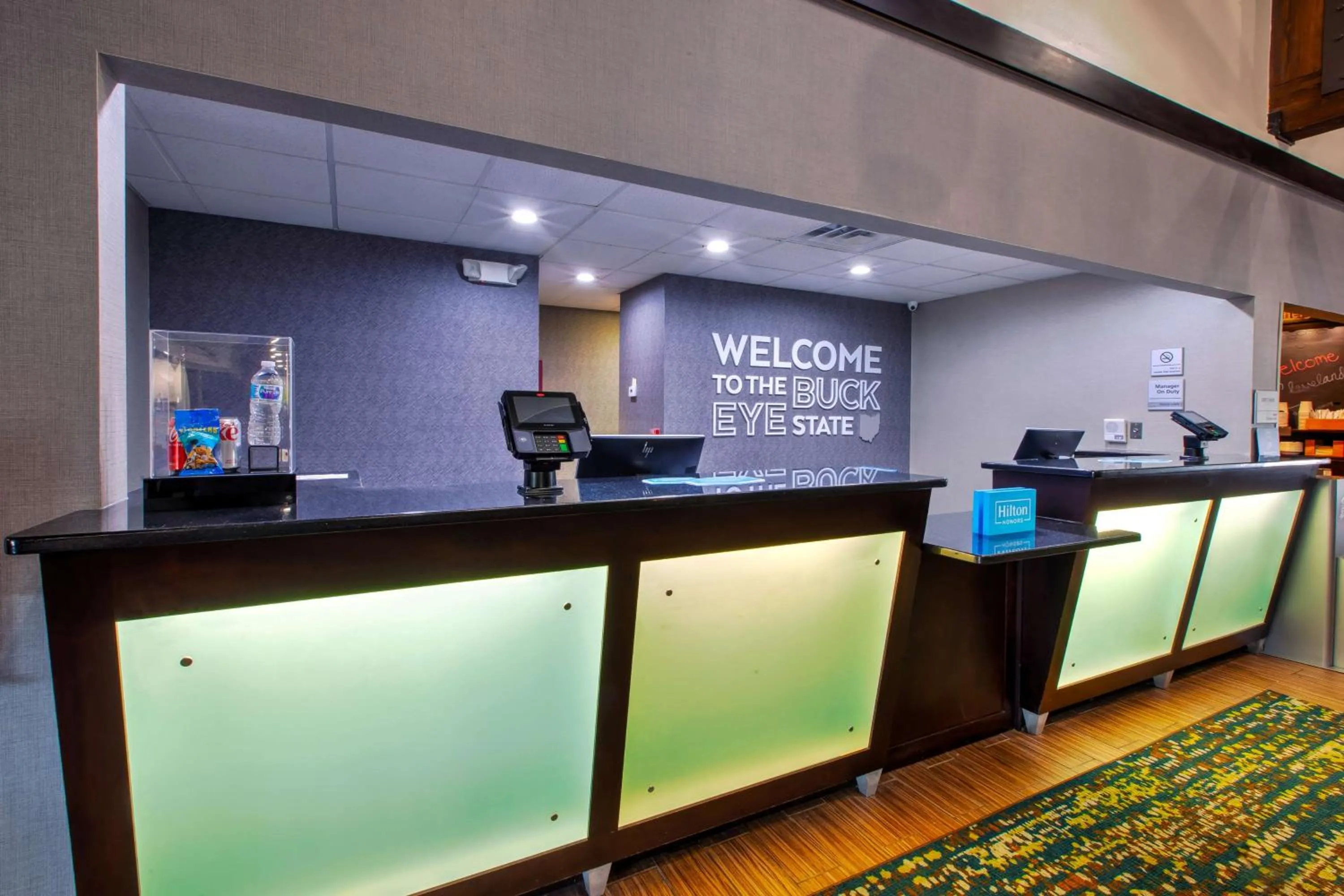 Lobby or reception in Hampton Inn & Suites Cleveland-Airport/Middleburg Heights