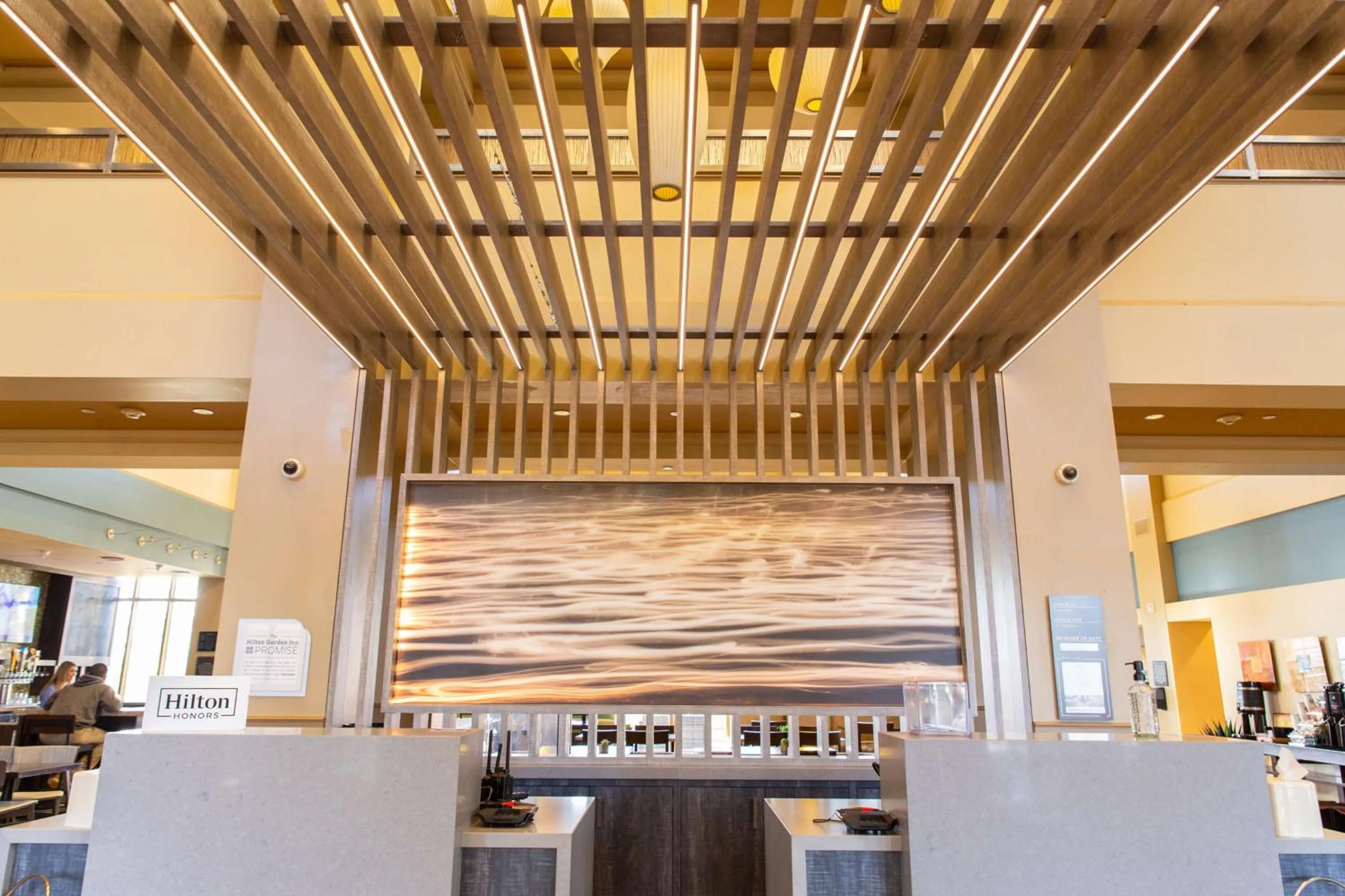 Lobby or reception in Hilton Garden Inn Montebello / Los Angeles