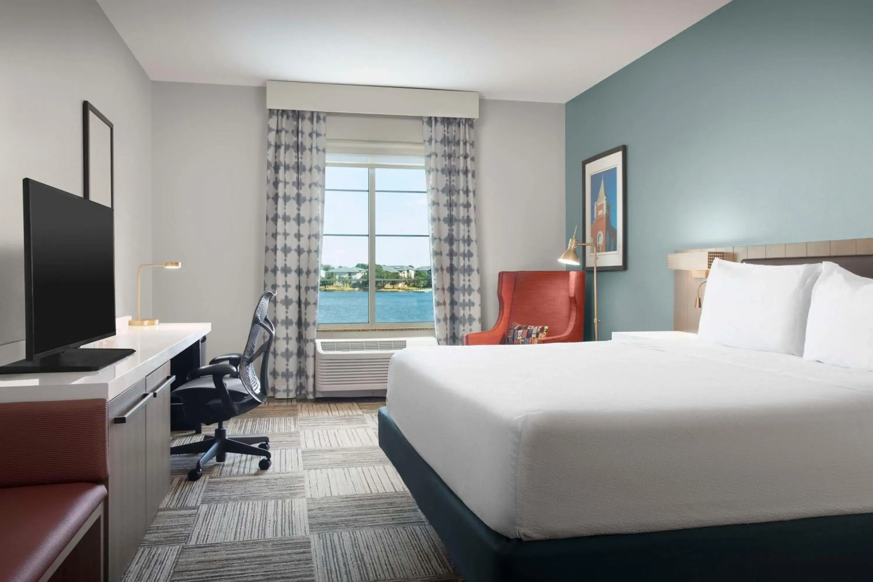 King Room with Lake View in Hilton Garden Inn Granbury King Room with Lake View in Hilton Garden Inn Granbury