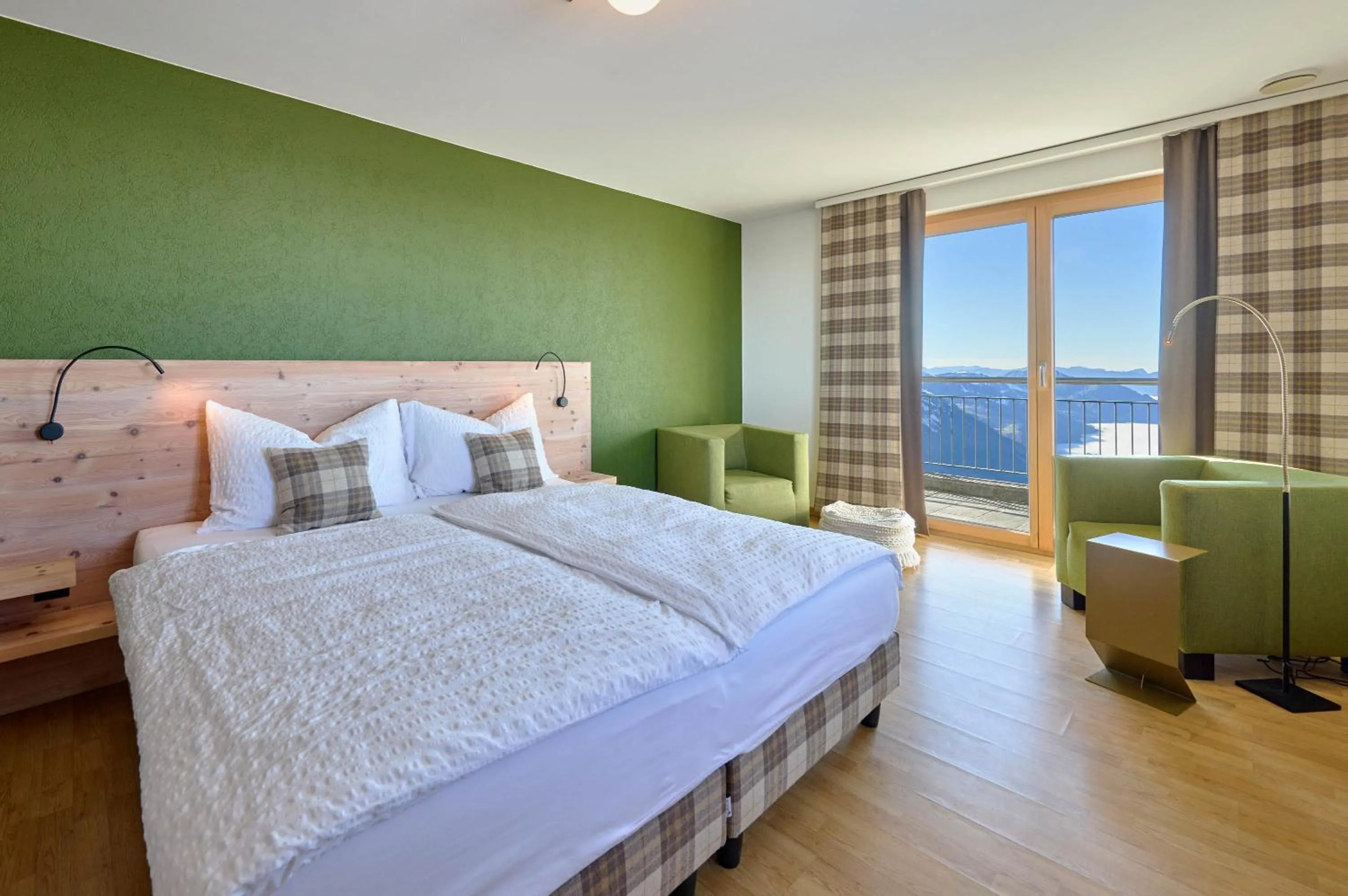 Photo of the whole room, Bed in Fronalpstock Hotel & Restaurant