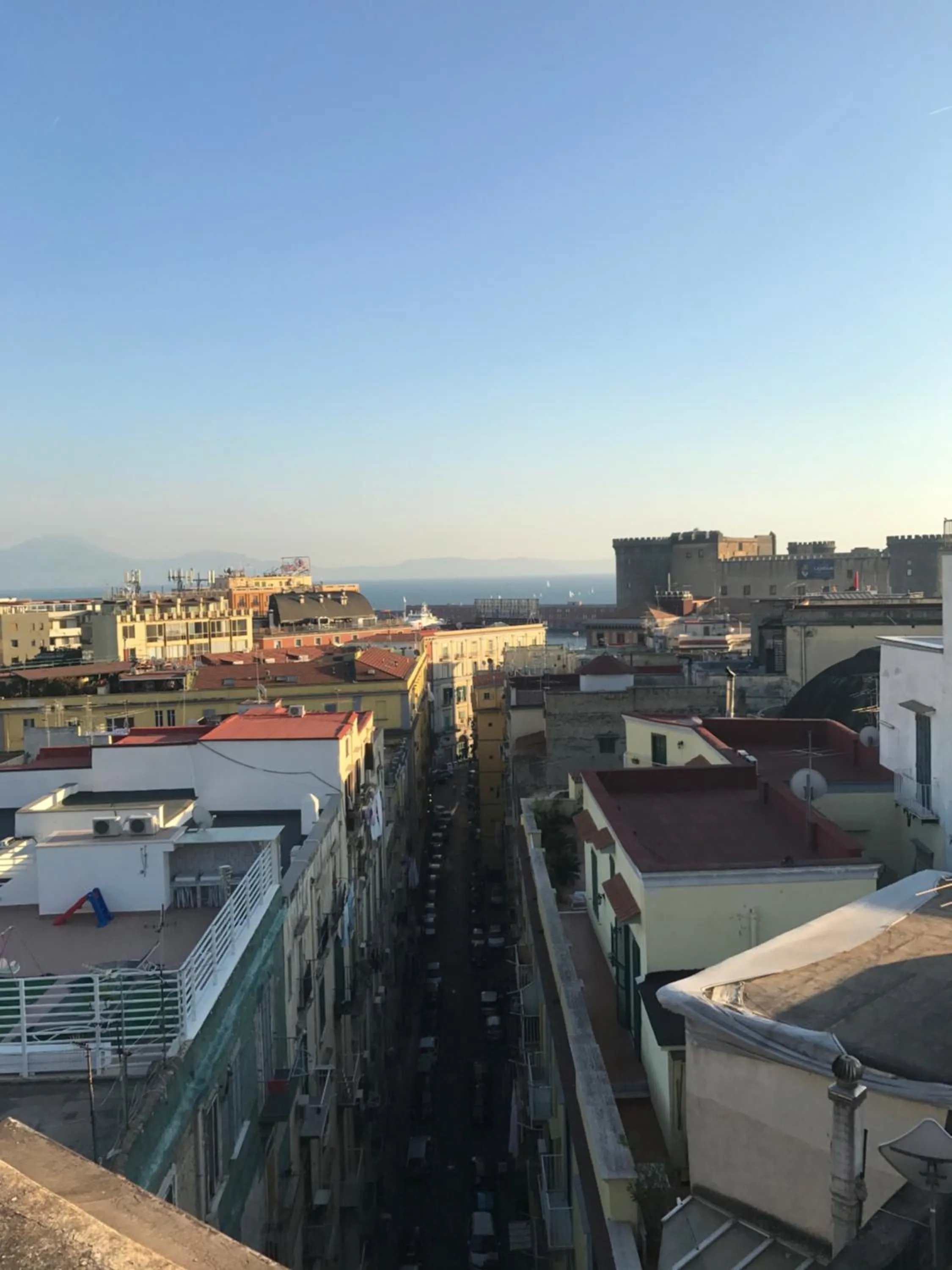 City view in "Panoramic Terrazza - Napoli"