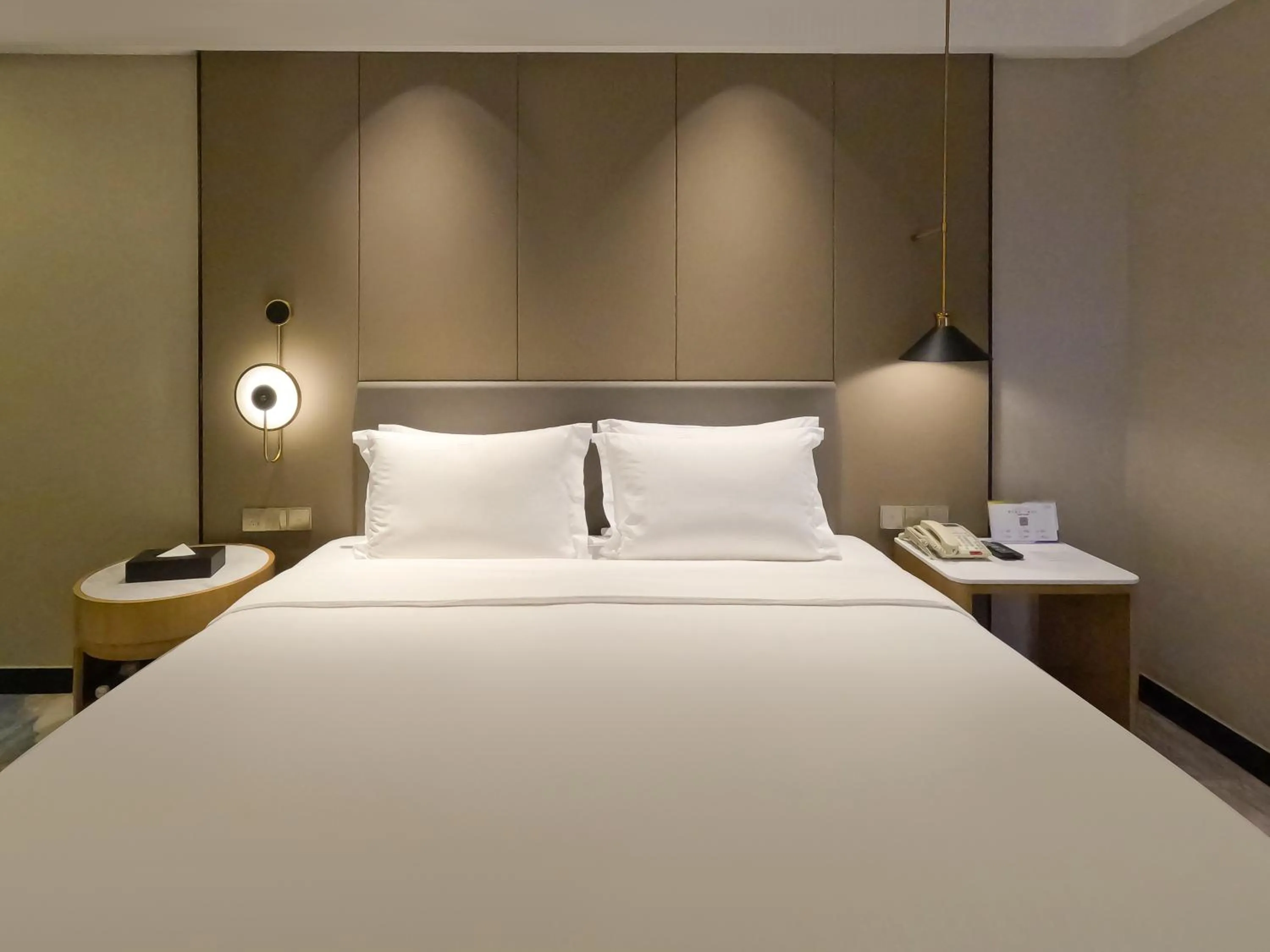 Bed in Grand Skylight International Hotel Nanchang Ganjiang North Road