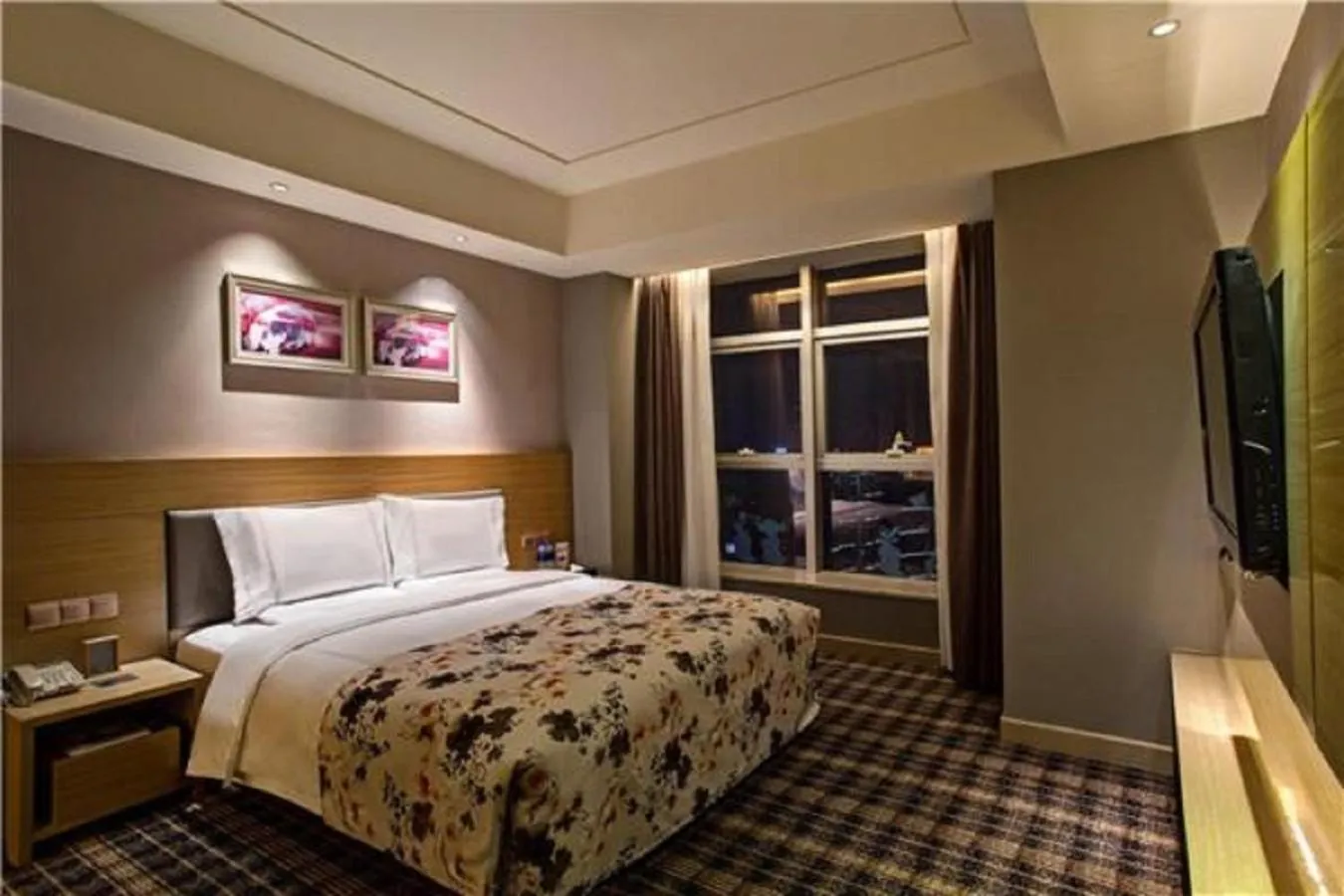 Bed in Grand Skylight International Hotel Nanchang Ganjiang North Road