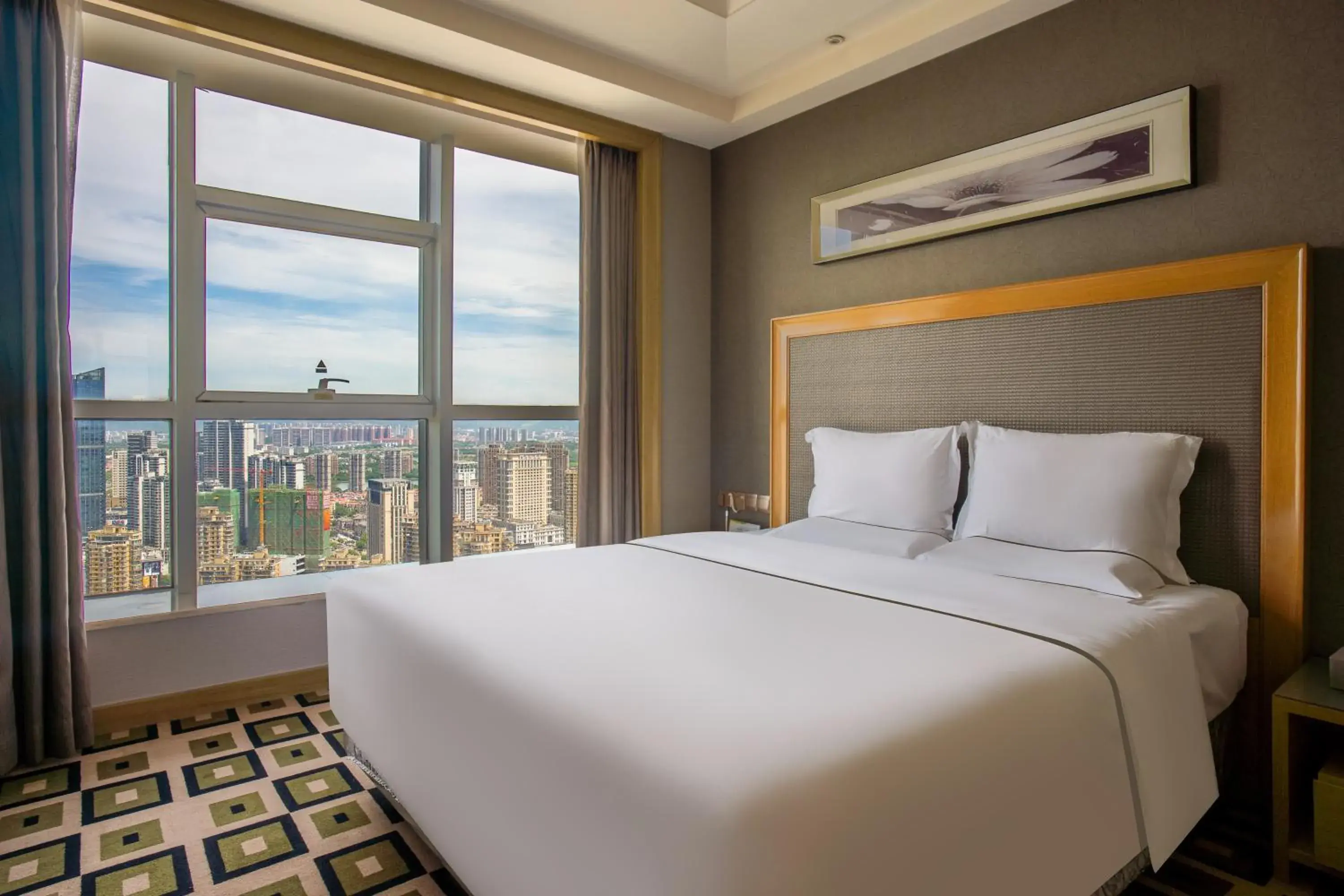 Bed in Grand Skylight International Hotel Nanchang Ganjiang North Road Bed in Grand Skylight International Hotel Nanchang Ganjiang North Road