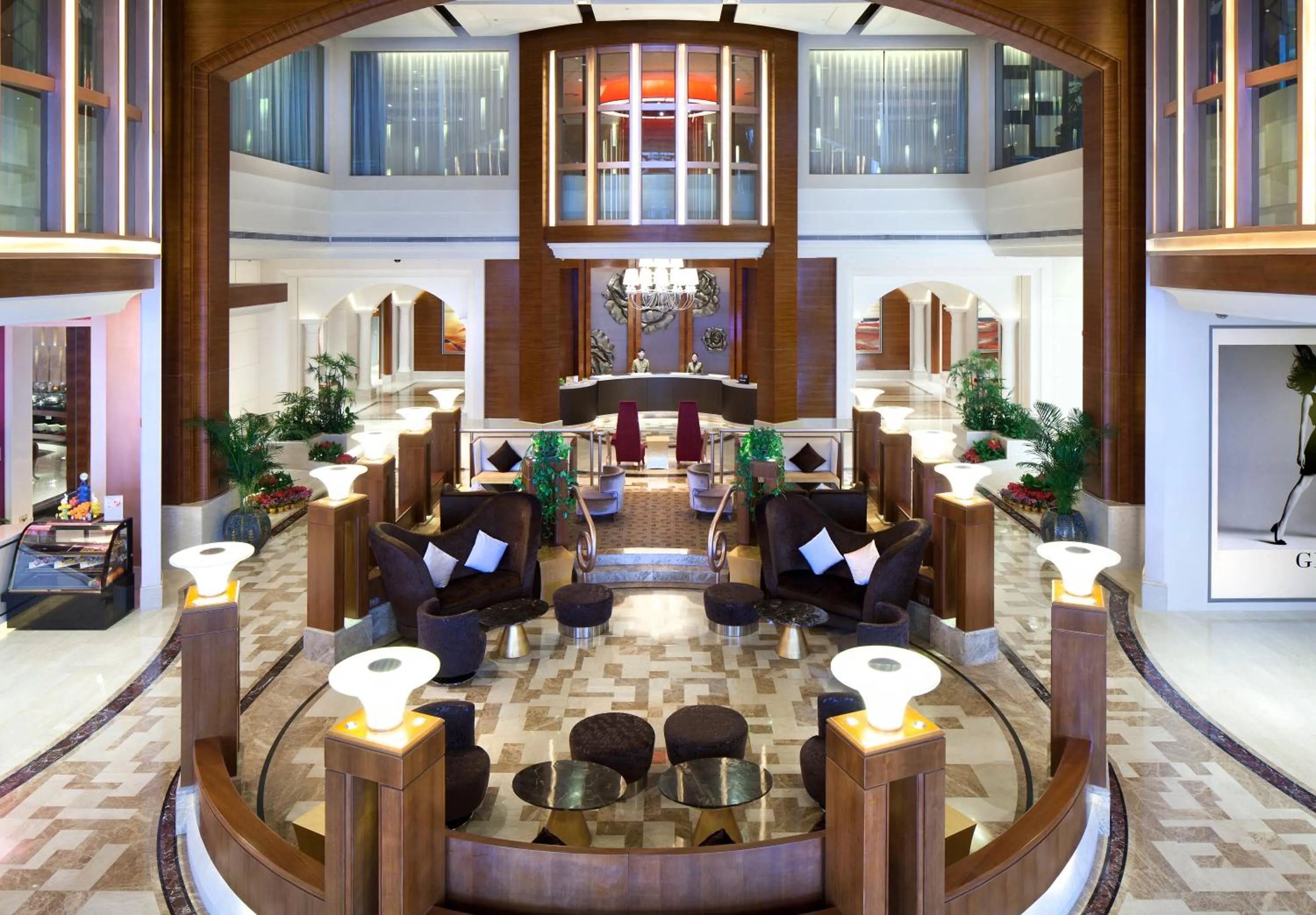 Lobby or reception in Grand Skylight International Hotel Nanchang Ganjiang North Road