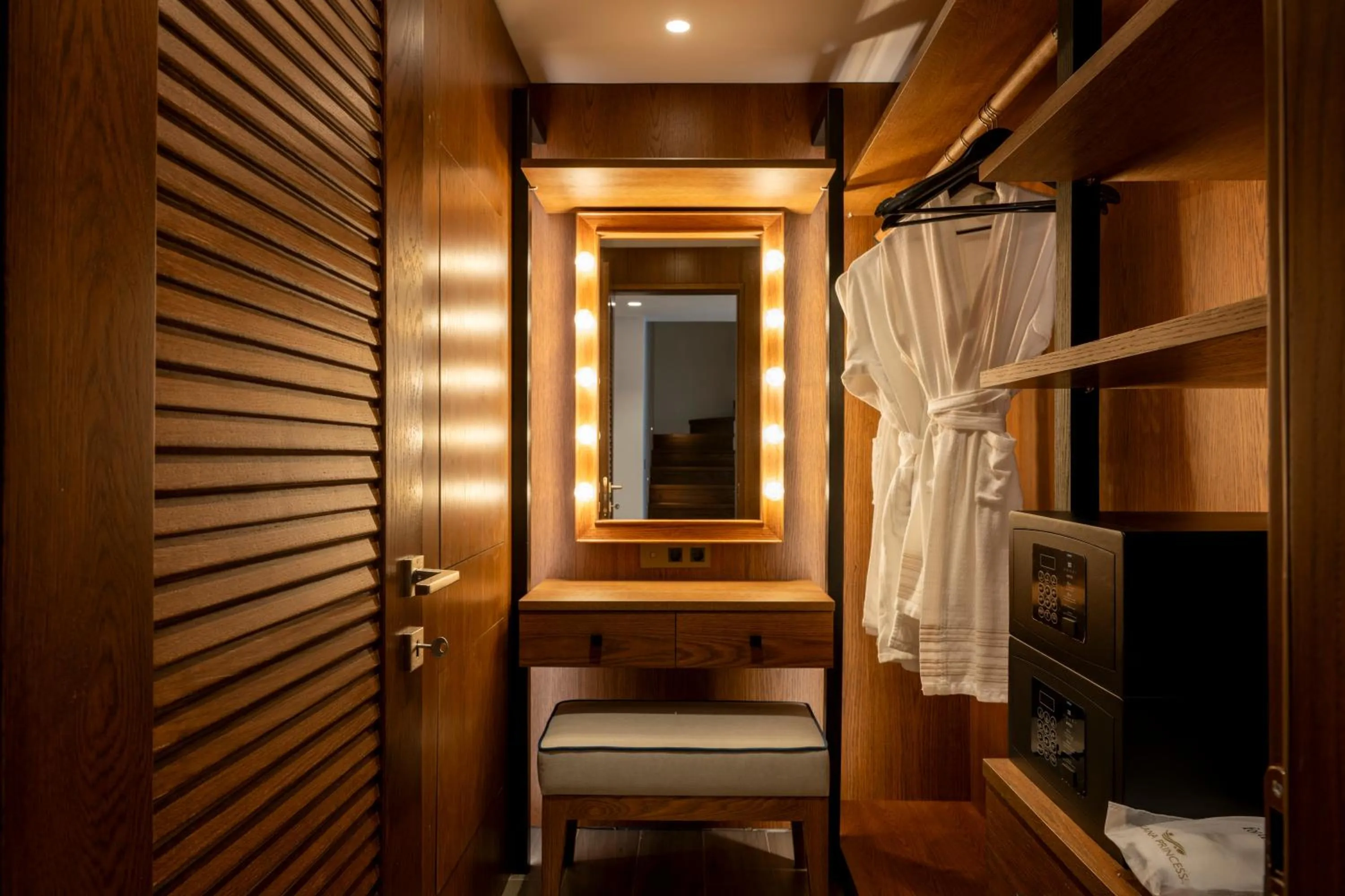 wardrobe in Nana Princess Suites Villas & Spa