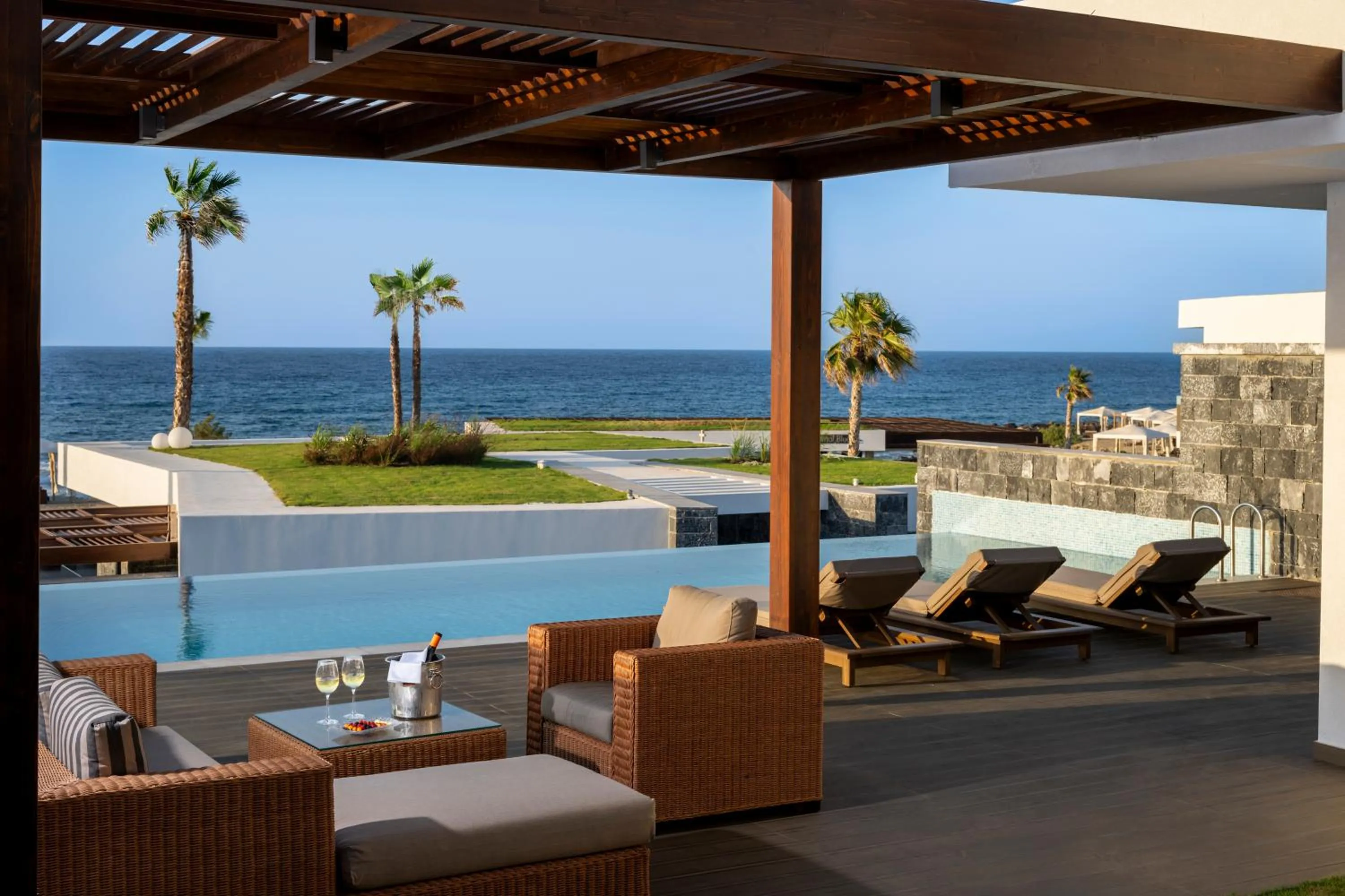 Balcony/Terrace in Nana Princess Suites Villas & Spa