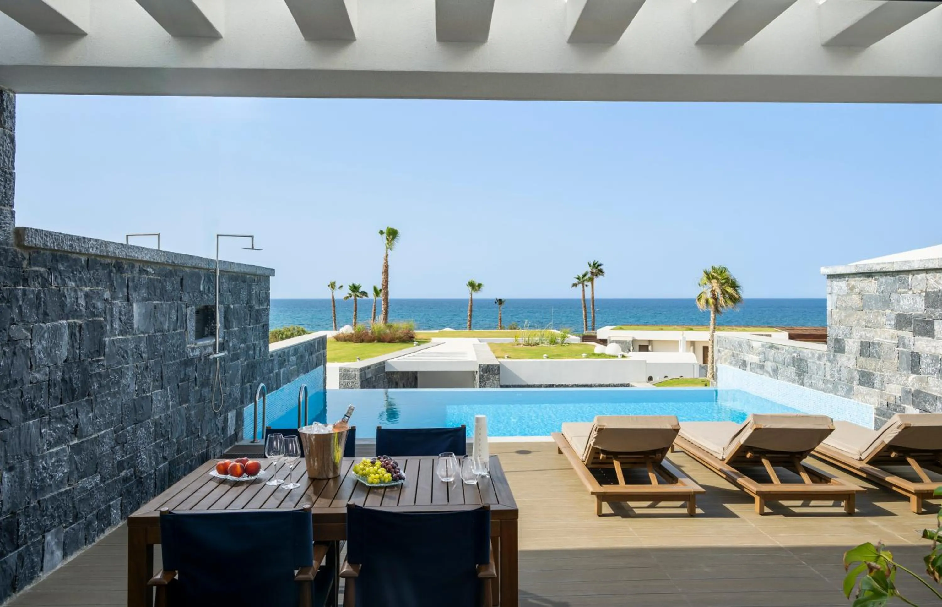 Balcony/Terrace in Nana Princess Suites Villas & Spa