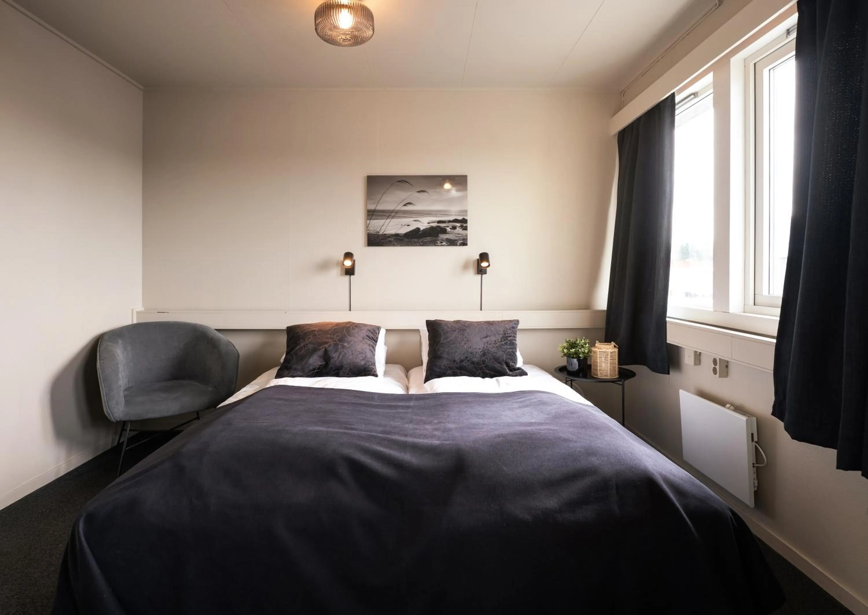 Bed in Ågotnes Motell