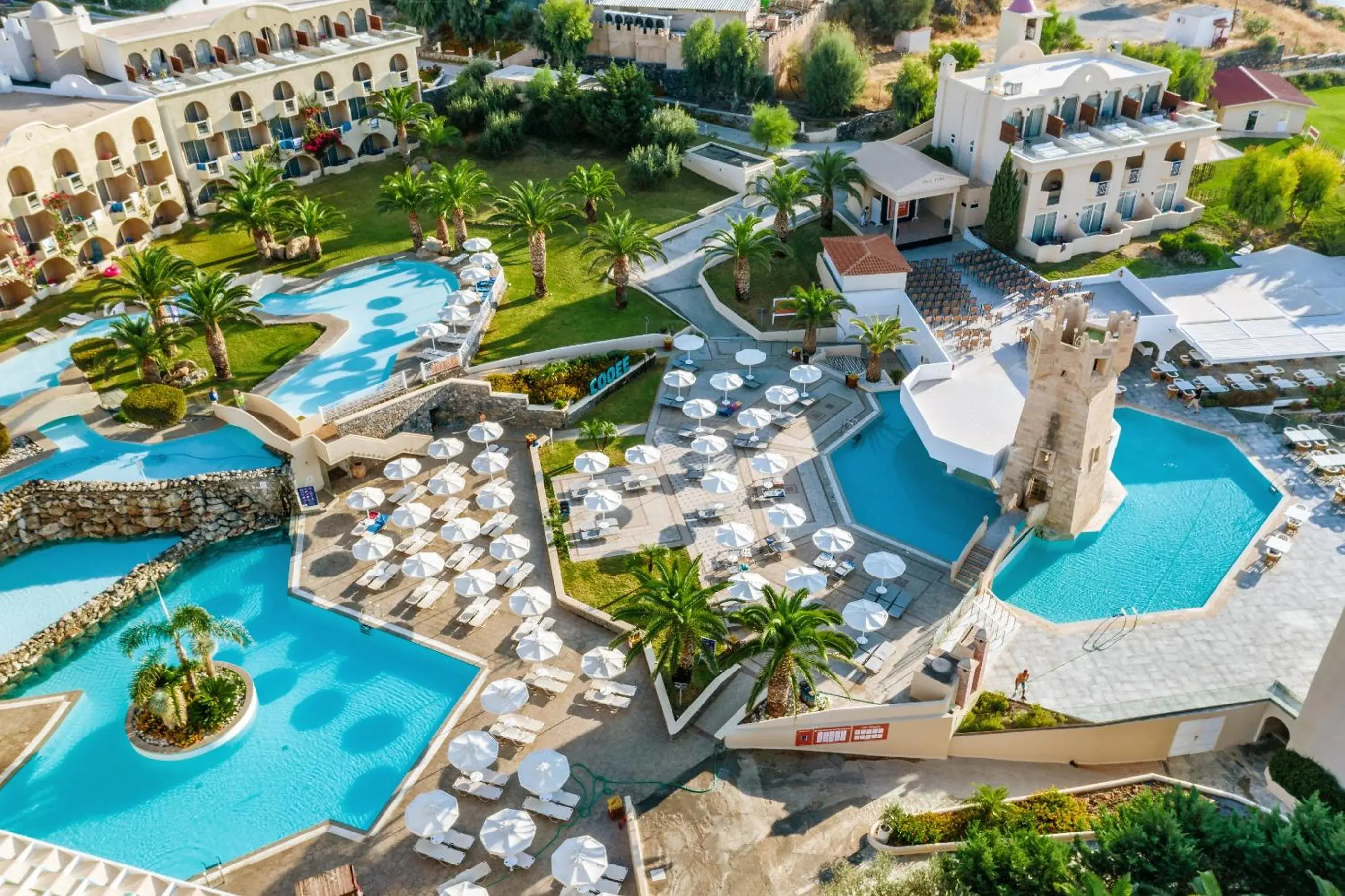 Swimming pool in Lindos Royal Resort Swimming pool in Lindos Royal Resort