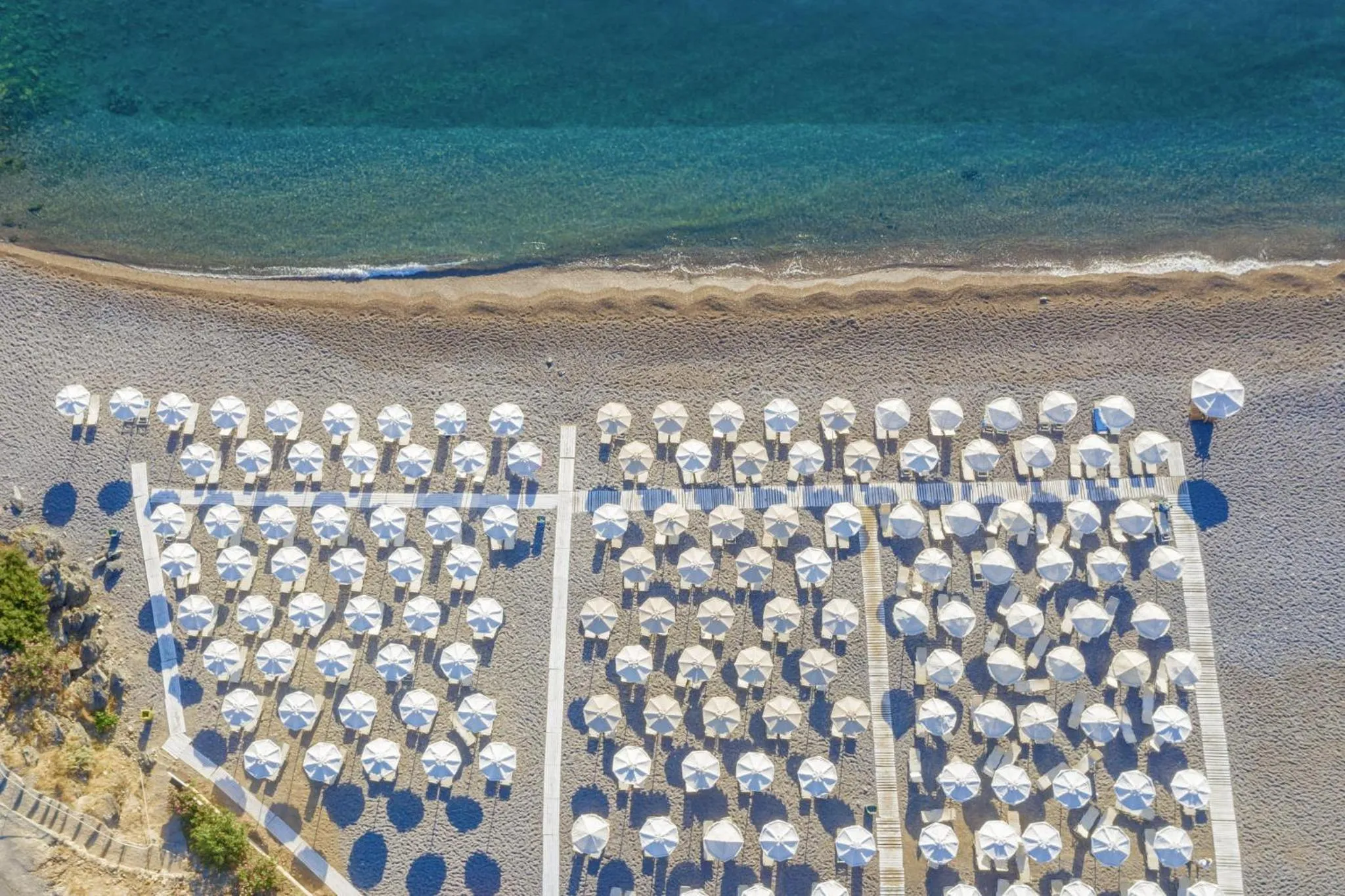 Beach in Lindos Royal Resort