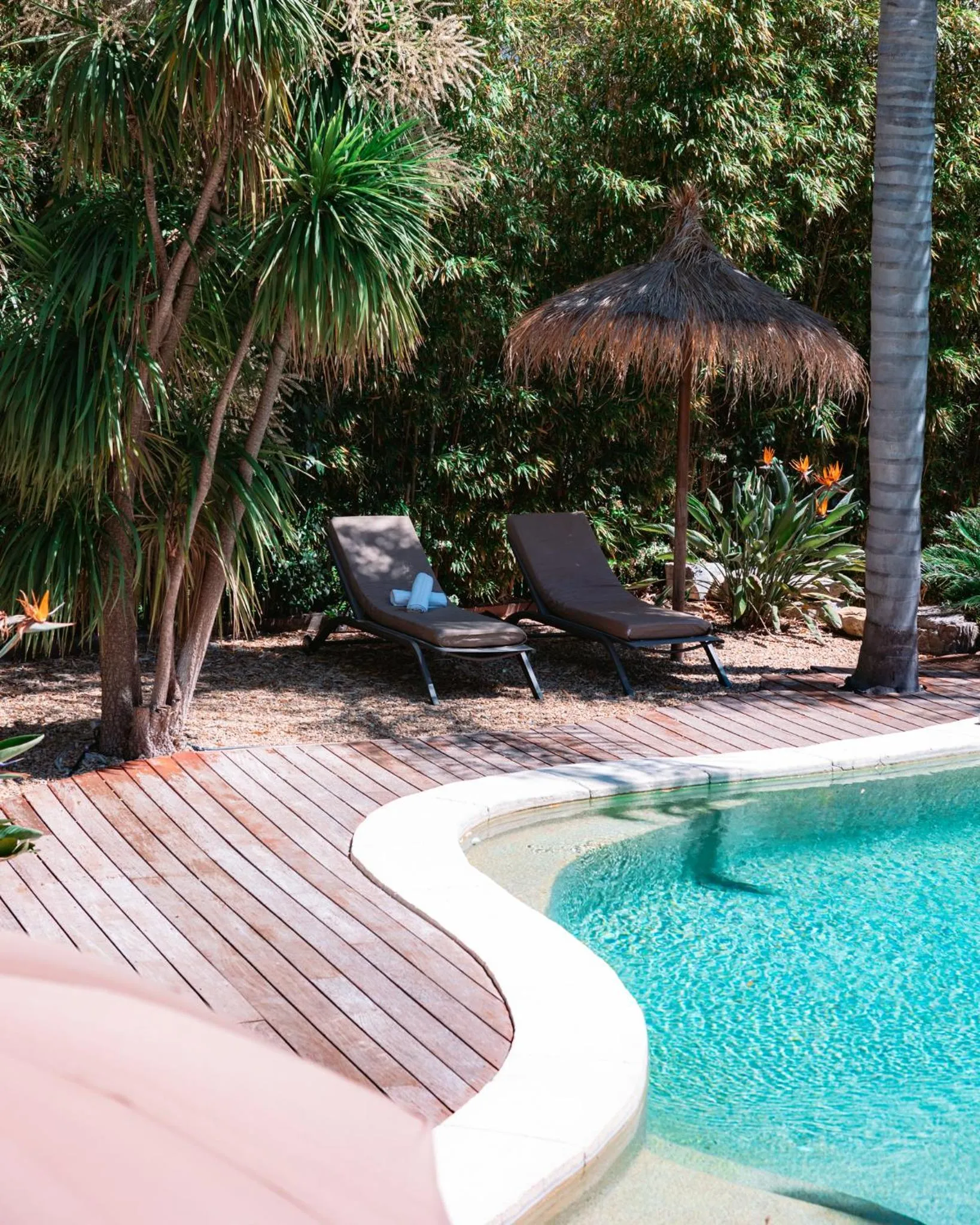 Swimming pool in Cannes Villa St Barth