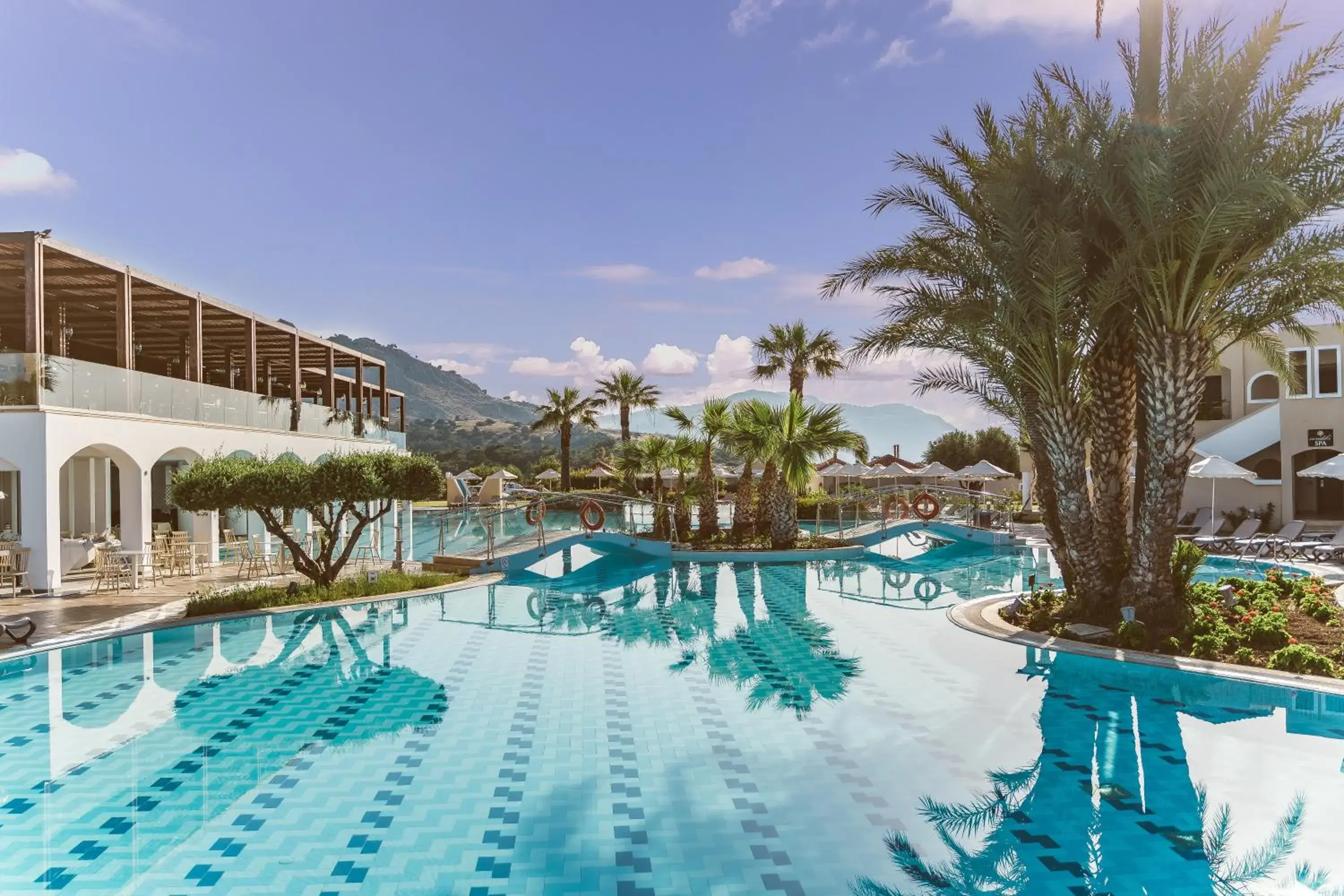 Swimming pool in Lindos Imperial Resort & Spa Swimming pool in Lindos Imperial Resort & Spa