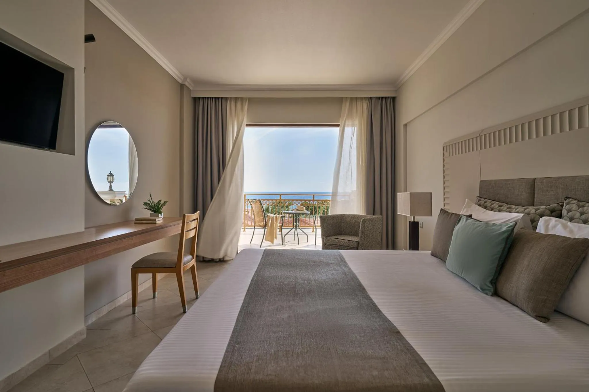 Bedroom, Bed in Lindos Imperial Resort & Spa