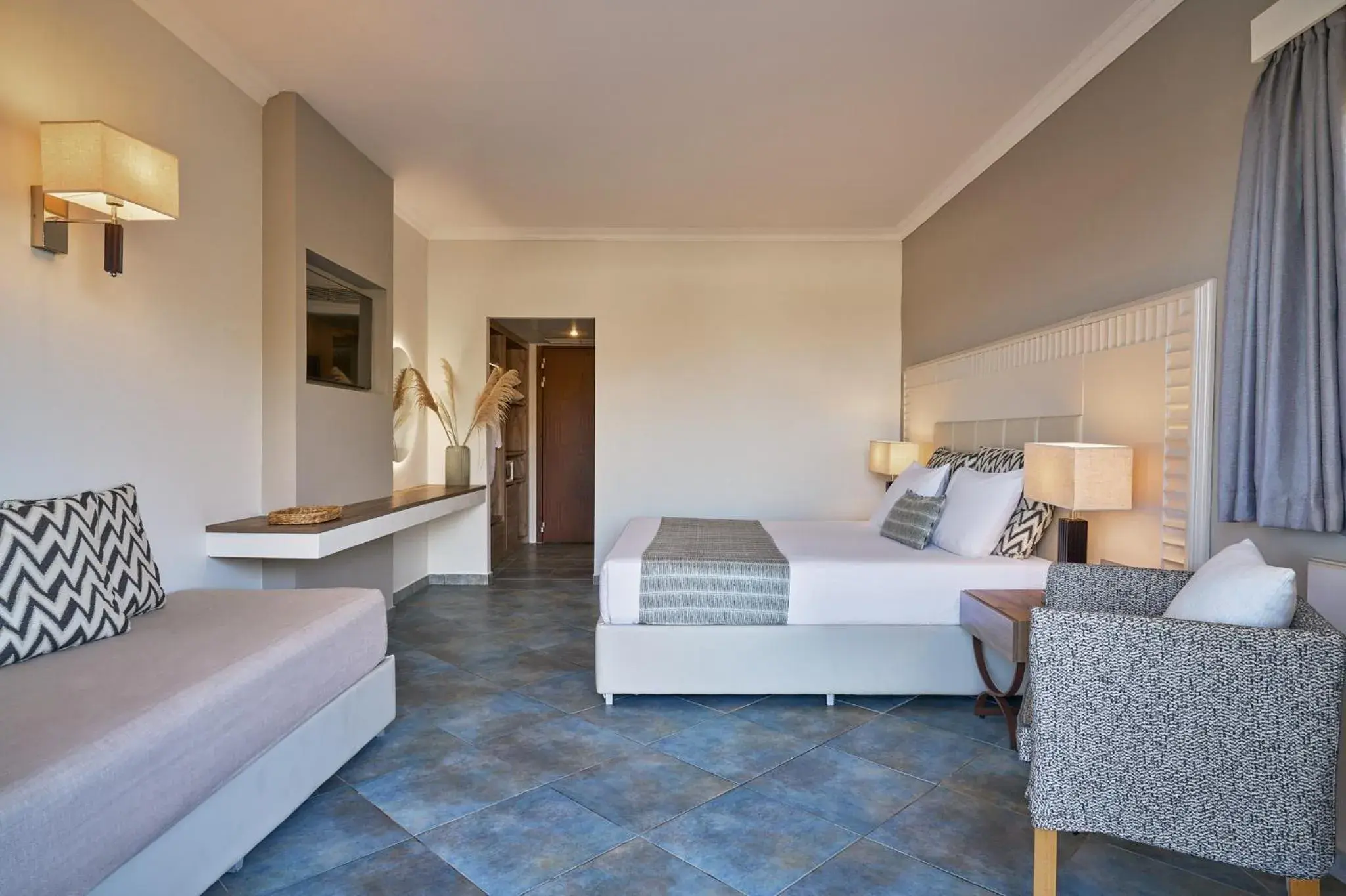 Bedroom in Lindos Imperial Resort & Spa Bedroom in Lindos Imperial Resort & Spa