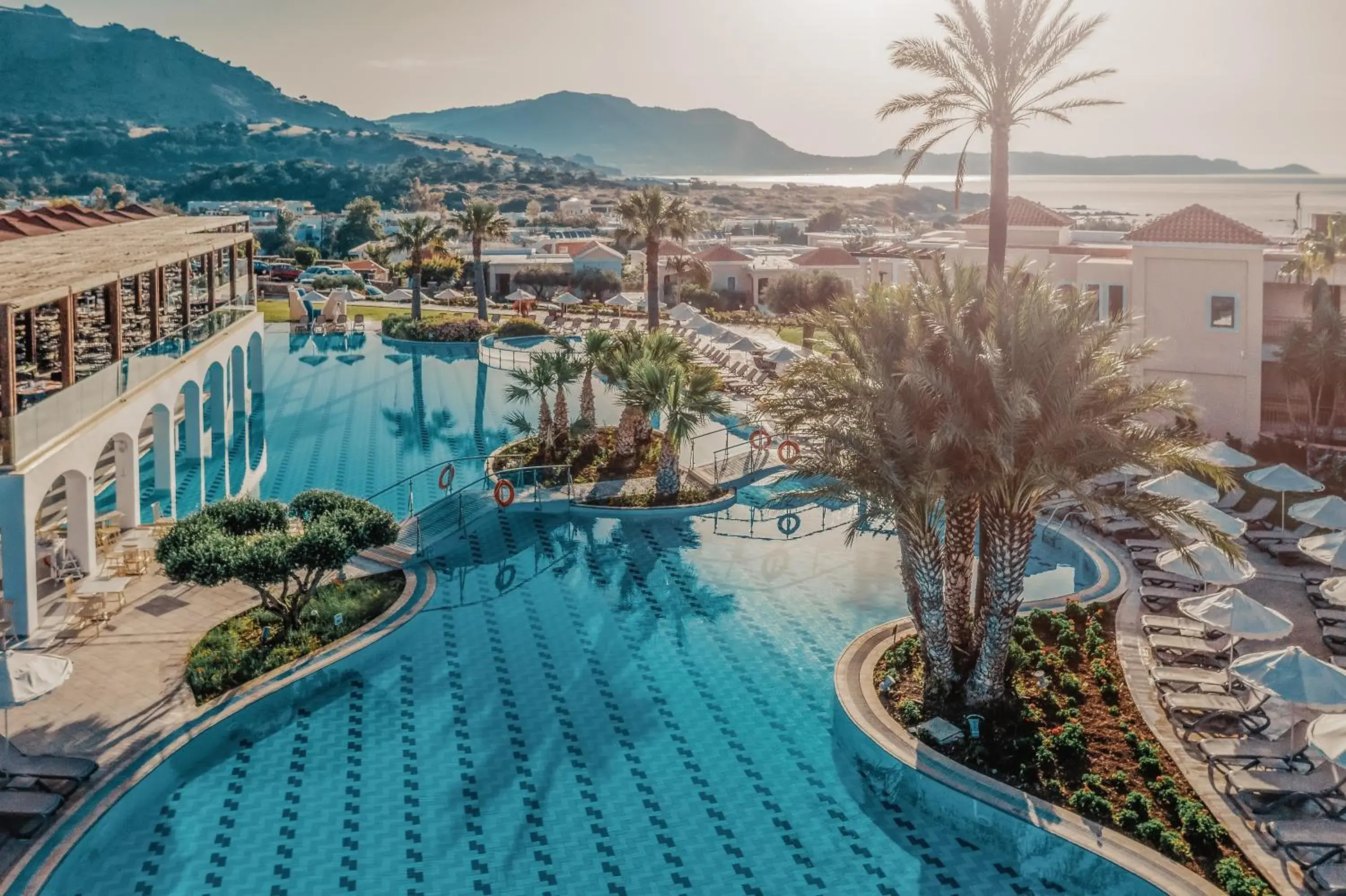 Swimming pool in Lindos Imperial Resort & Spa Swimming pool in Lindos Imperial Resort & Spa